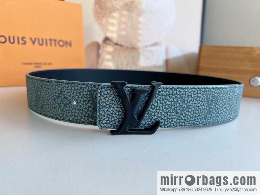LV/Louis Vuitton Shape MNG Climbing Double Sided Belt 40mm