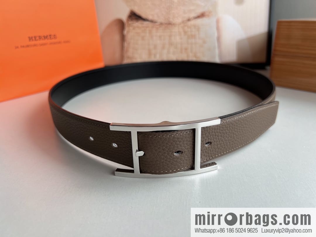 Hermes Nathan 32 PVD Double Sided Belt