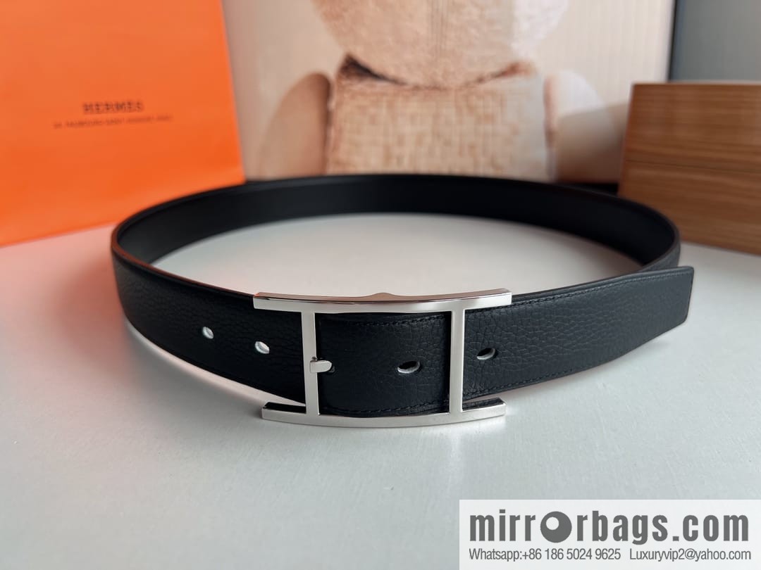 Hermes Nathan 32 PVD Double Sided Belt