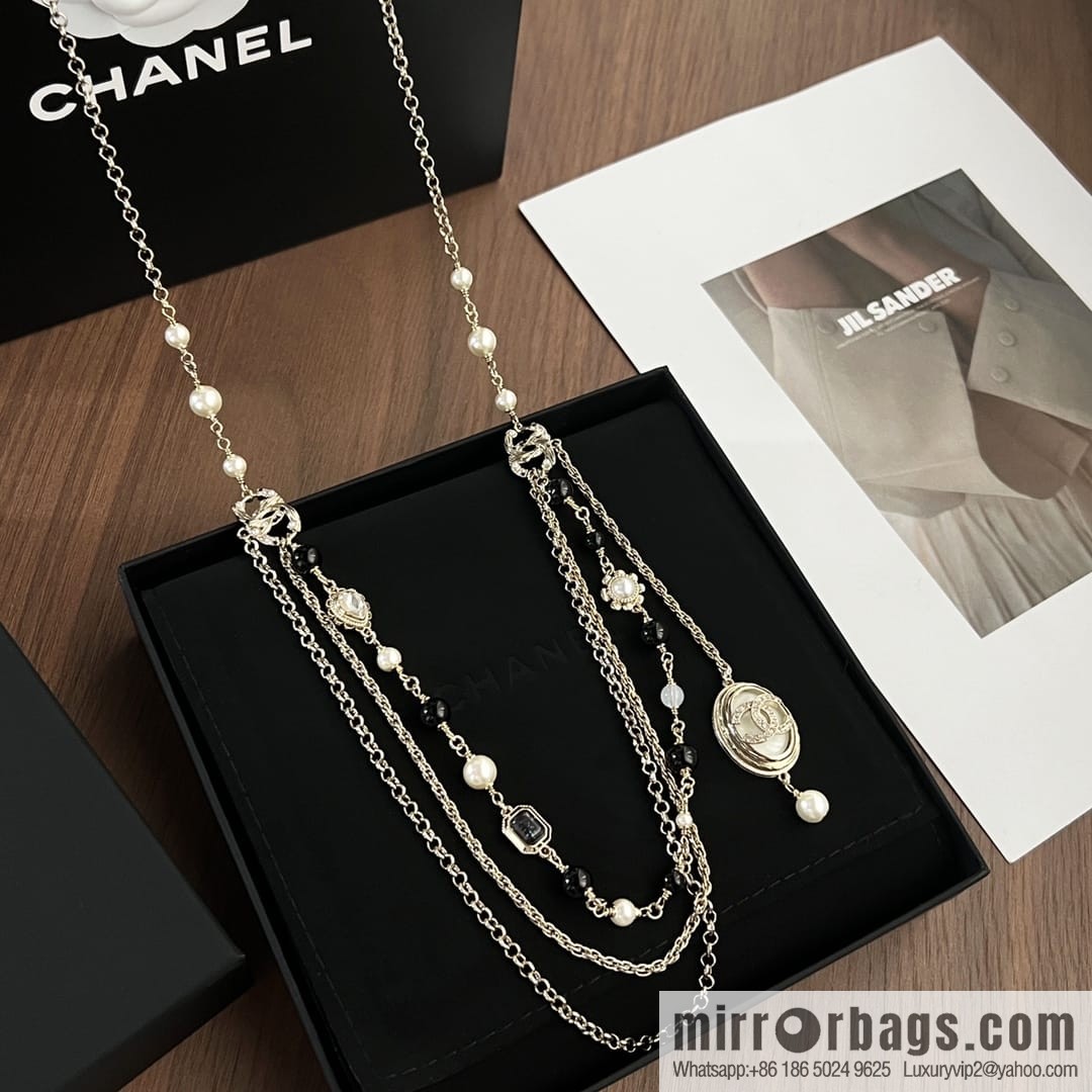 New ☑️ CHANEL CHANEL double c pearl belt, belt chain, necklace