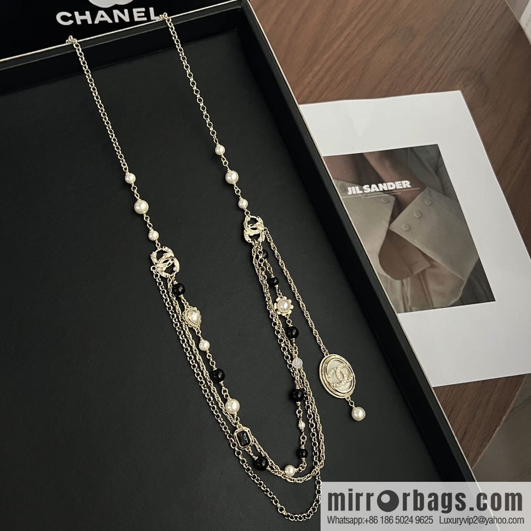 New ☑️ CHANEL CHANEL double c pearl belt, belt chain, necklace