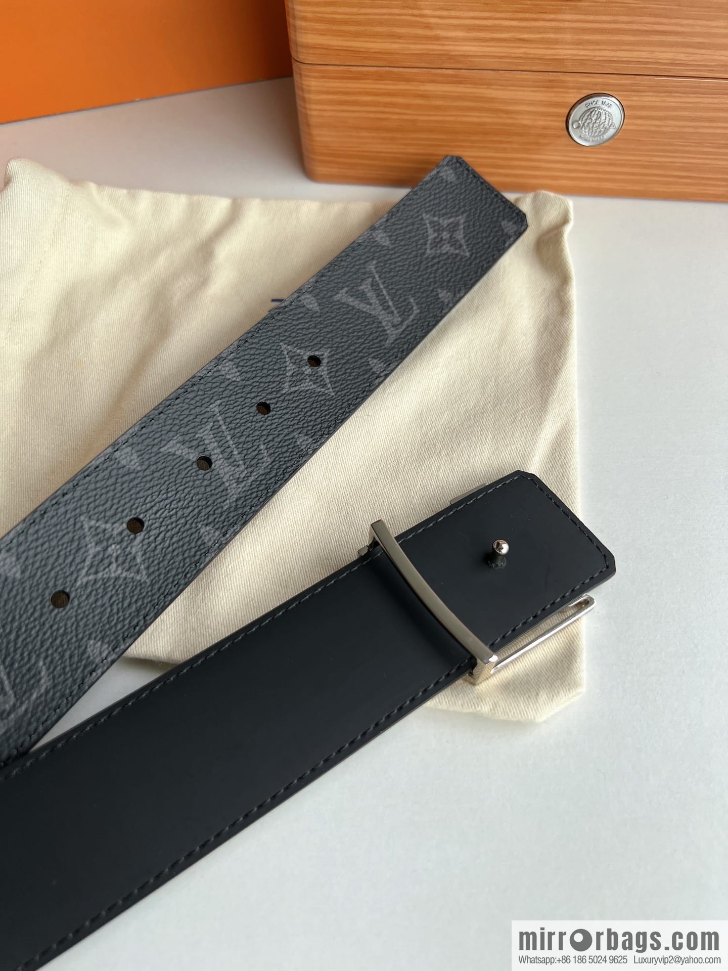 LV/Louis Vuitton 2022 new men's 40mm belt