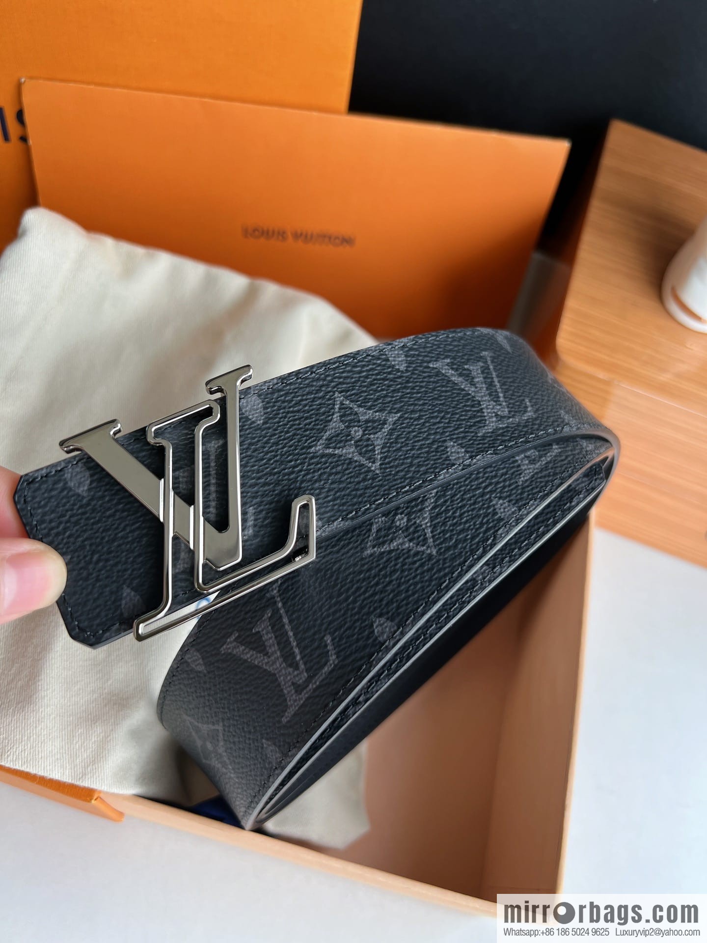 LV/Louis Vuitton 2022 new men's 40mm belt