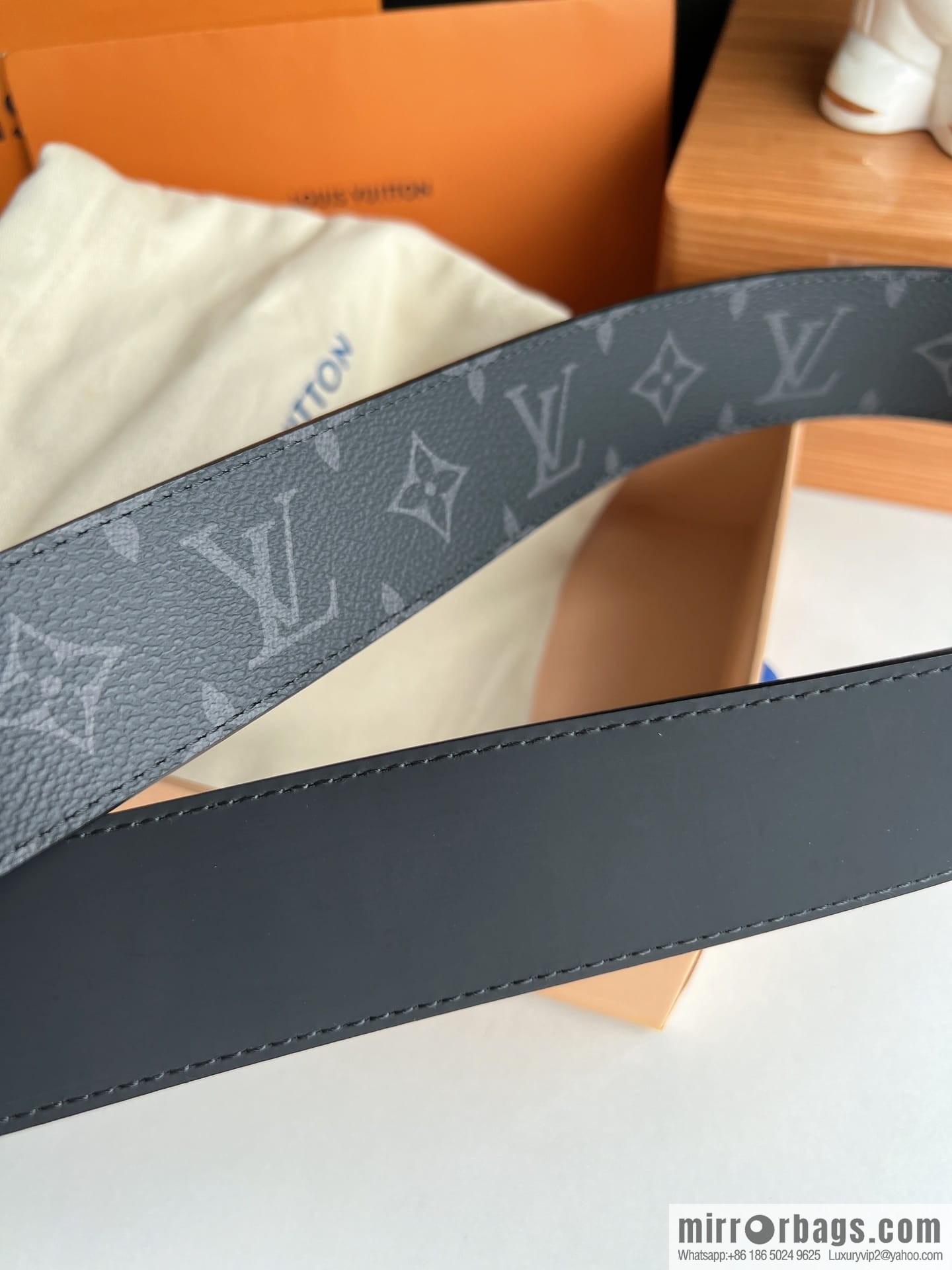 LV/Louis Vuitton 2022 new men's 40mm belt