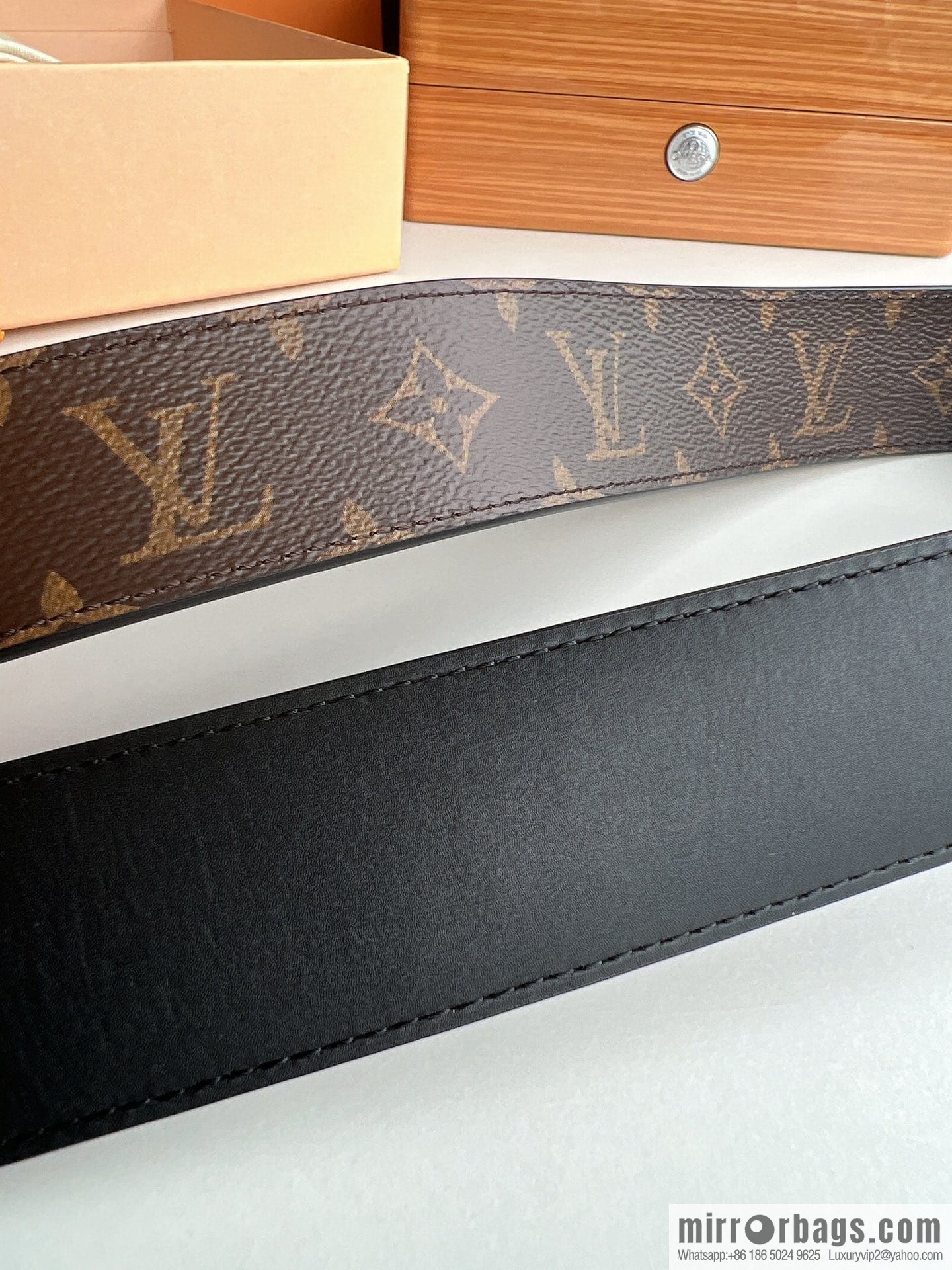 LV/Louis Vuitton 2022 new men's 40mm belt