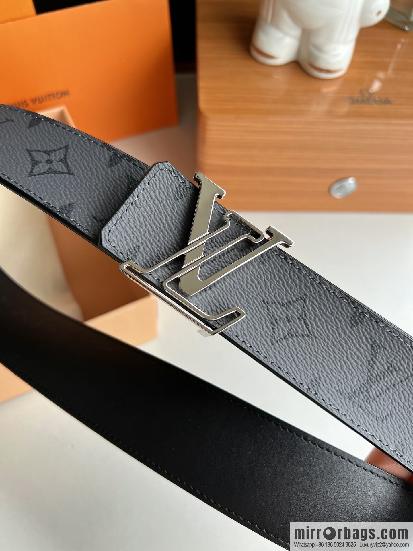 LV/Louis Vuitton 2022 new men's 40mm belt