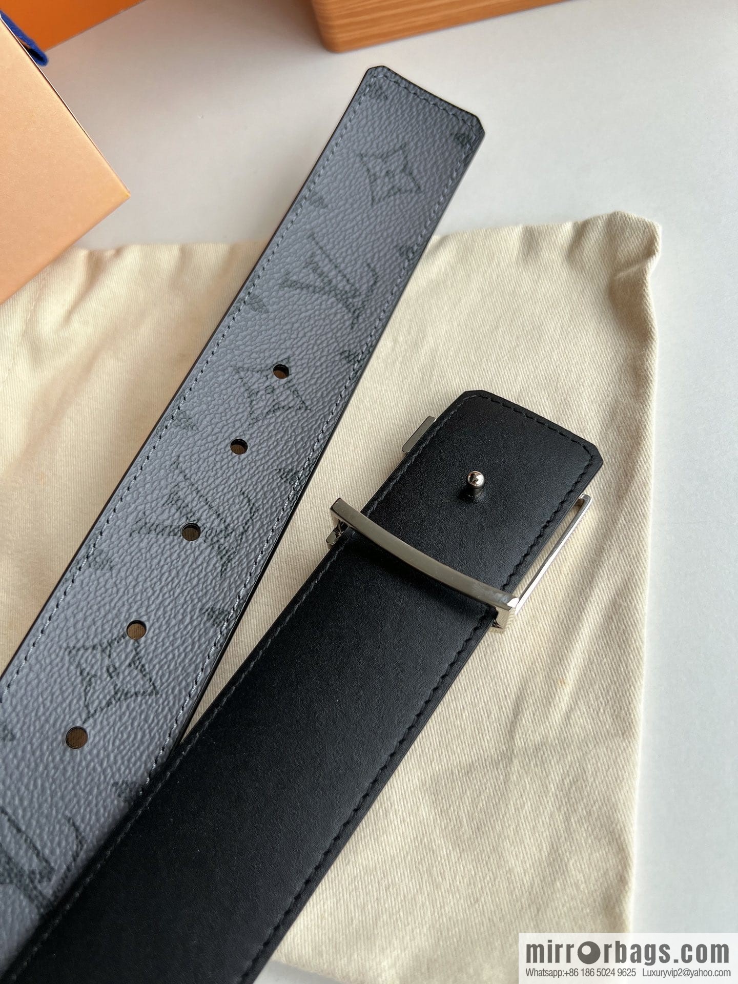 LV/Louis Vuitton 2022 new men's 40mm belt