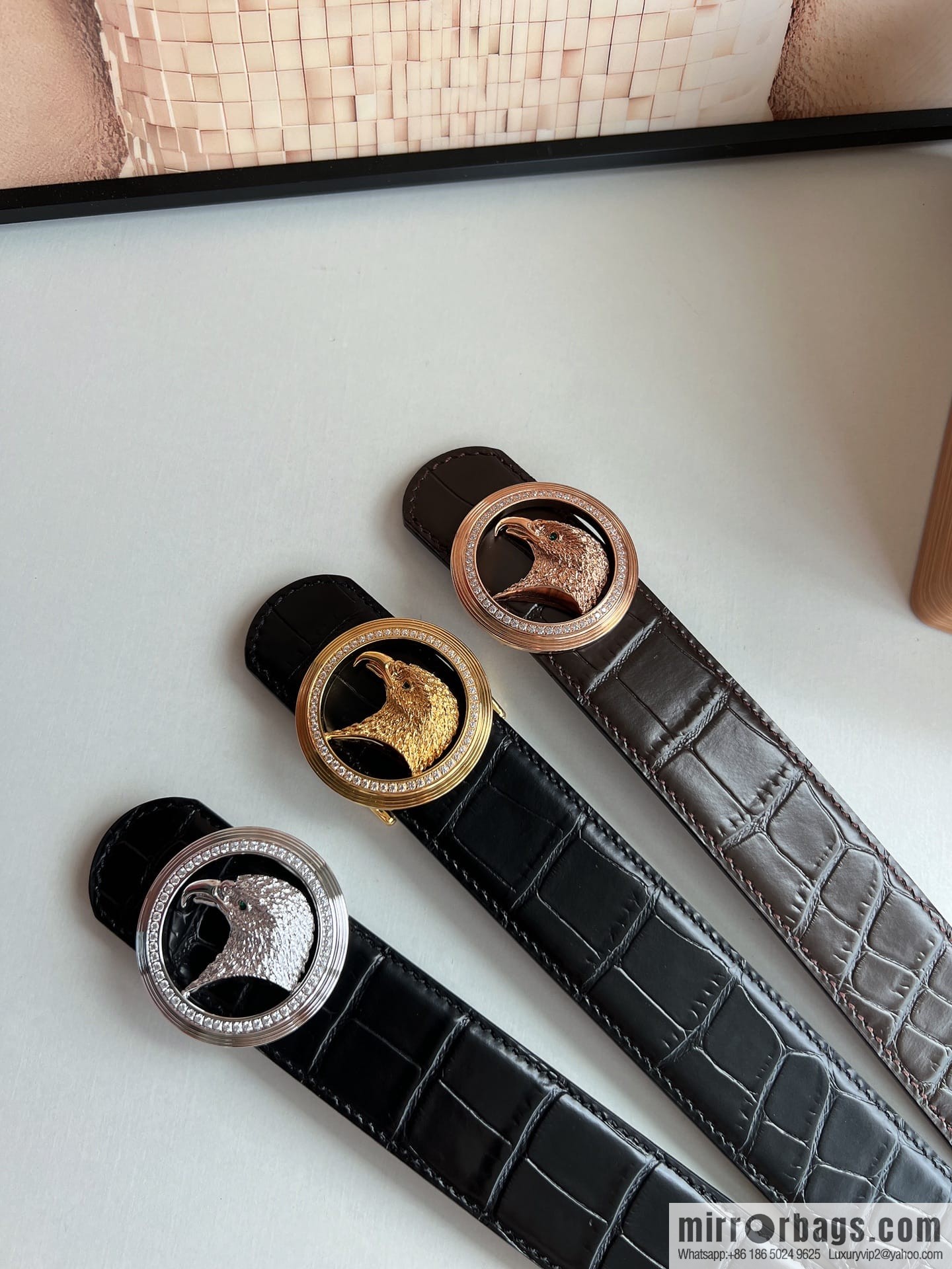 Stefano Ricci (Stephen Law. Nichi) This men's belt width is 3.8cm.