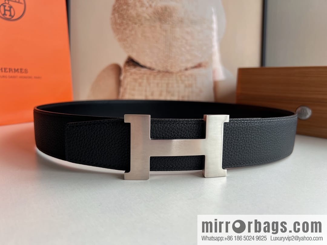 Hermes Hermes, Original Quality Hardware Craft Men's 3.8cm Belt