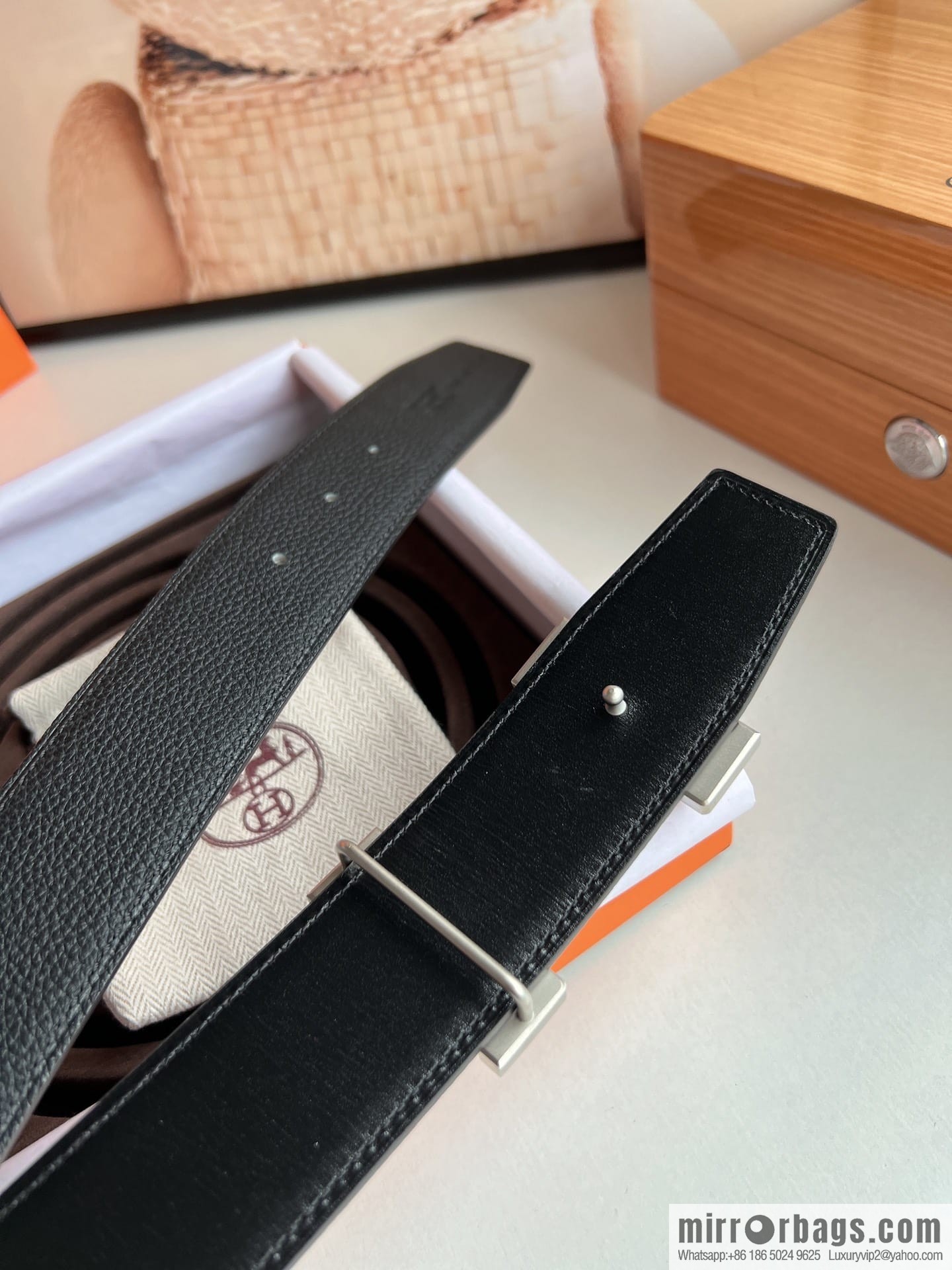 Hermes Hermes, Original Quality Hardware Craft Men's 3.8cm Belt