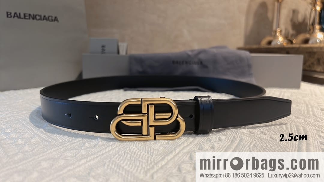 BALENCIAGA Balenciaga, Ladies 2.5cm Lock BB Belt