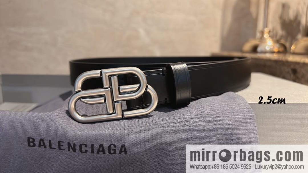 BALENCIAGA Balenciaga, Ladies 2.5cm Lock BB Belt