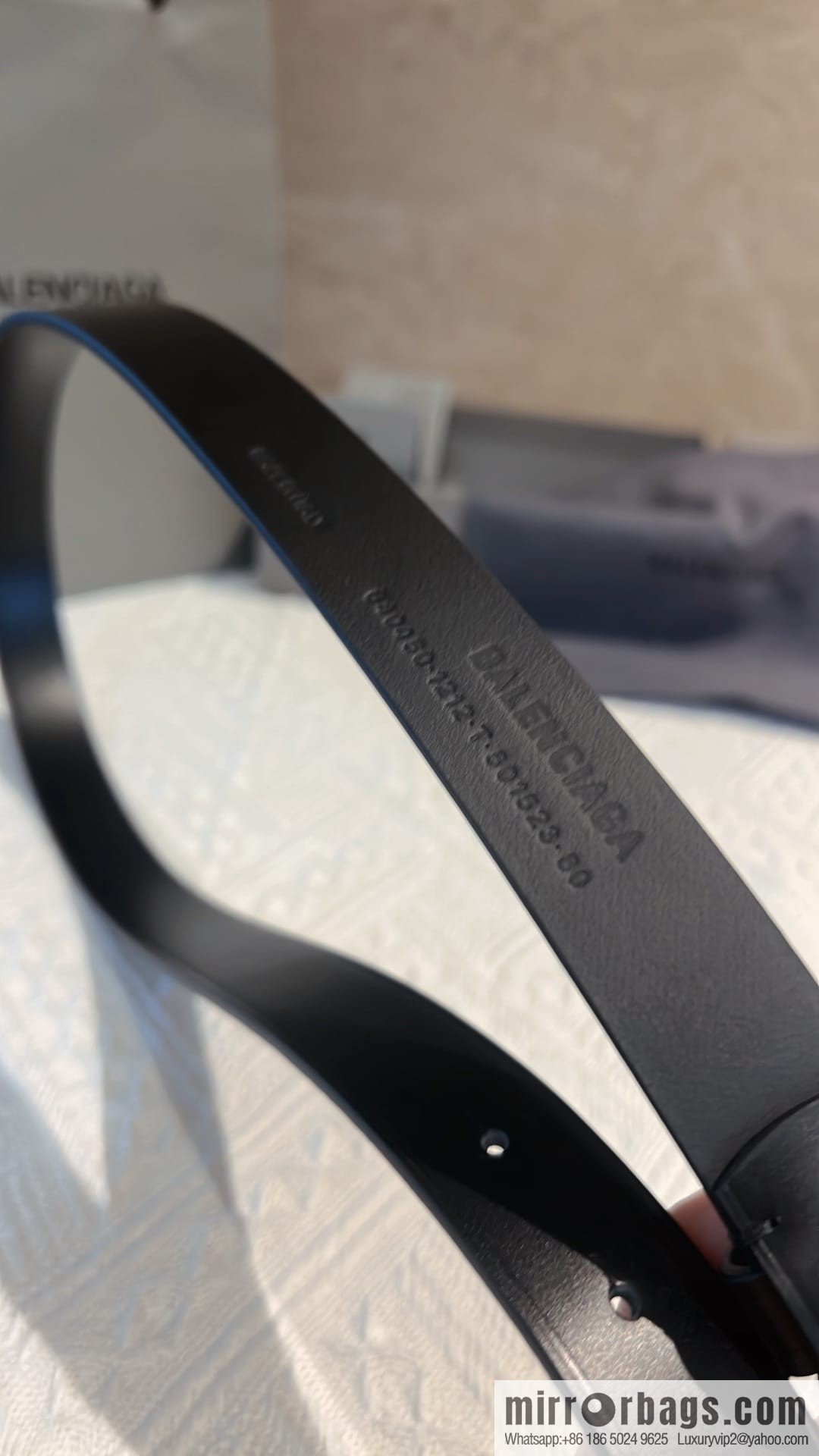 BALENCIAGA Balenciaga, Ladies 2.5cm Lock BB Belt