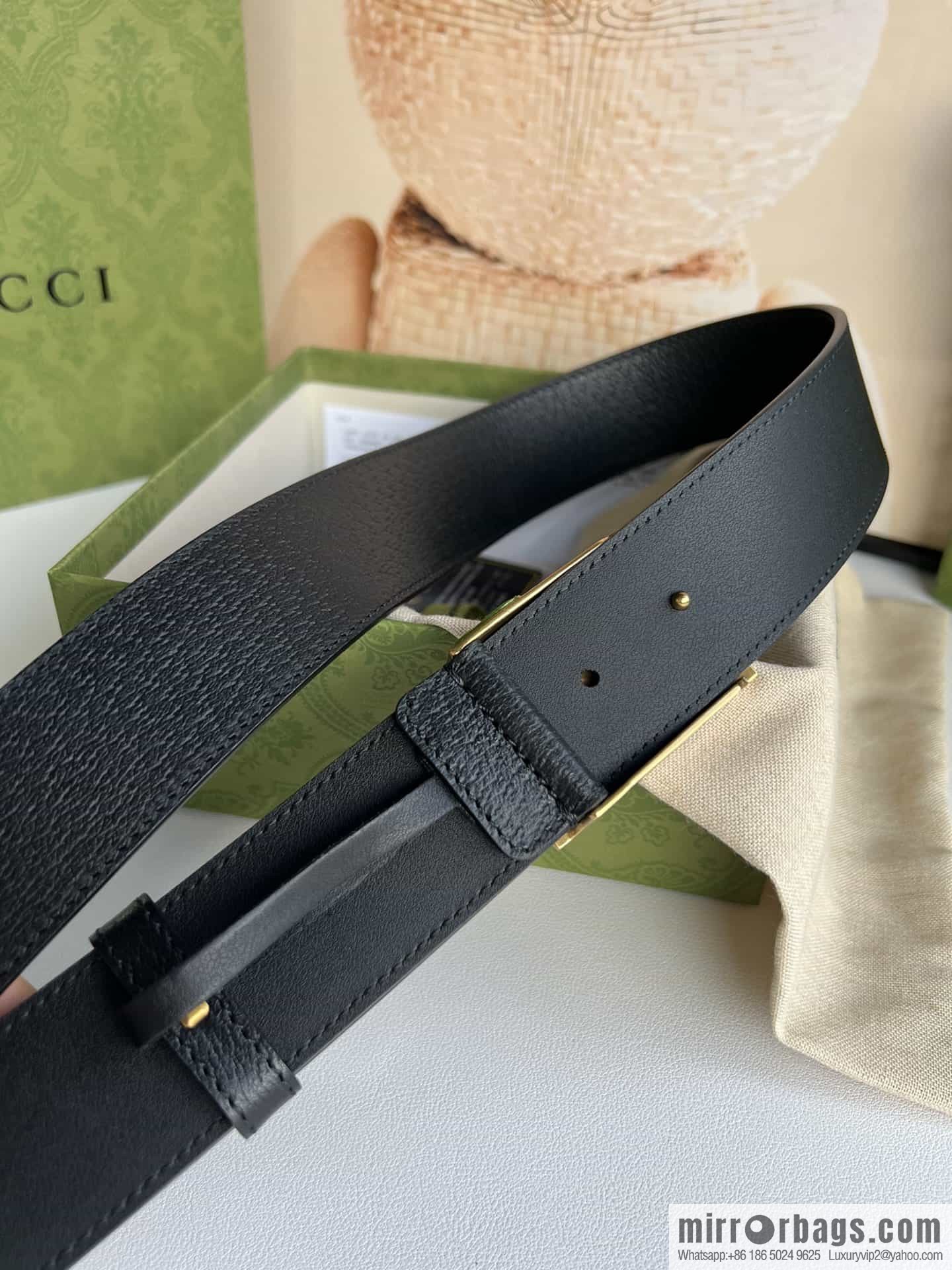 Gucci 2023 new men's belt 4cm