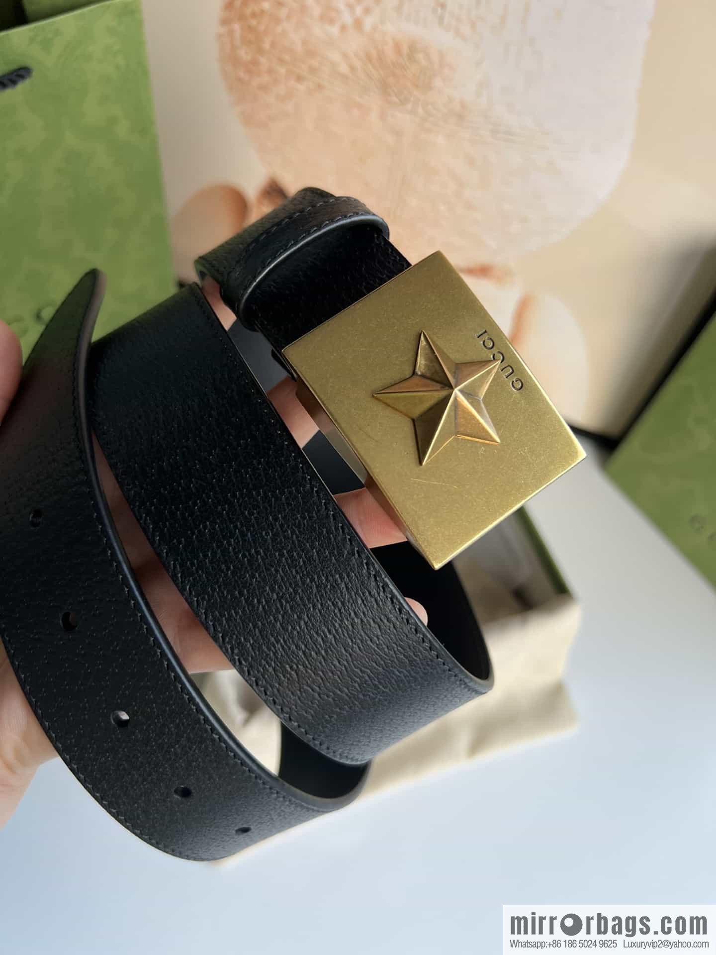 Gucci 2023 new men's belt 4cm