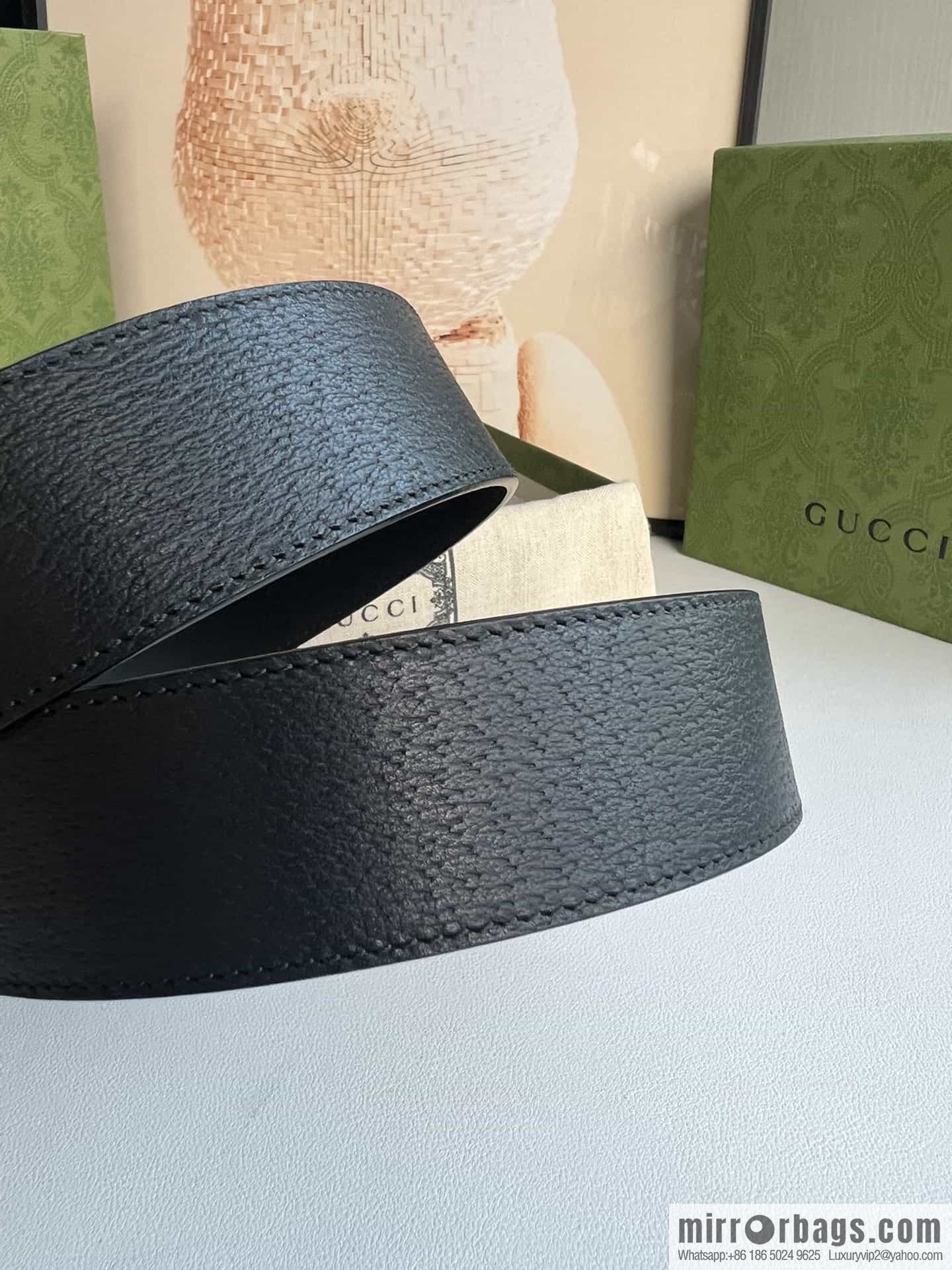 Gucci 2023 new men's belt 4cm