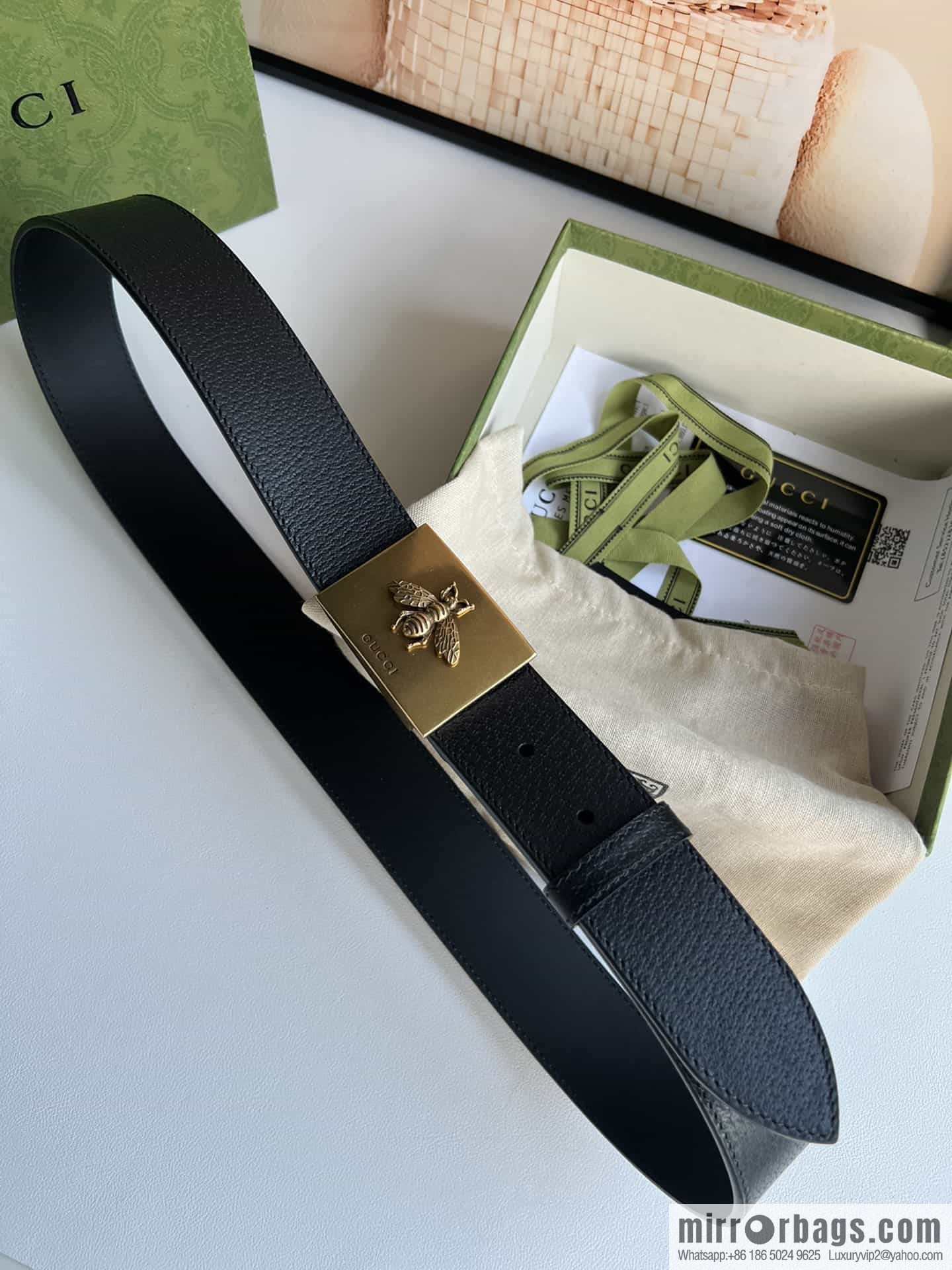 Gucci 2023 new men's belt 4cm