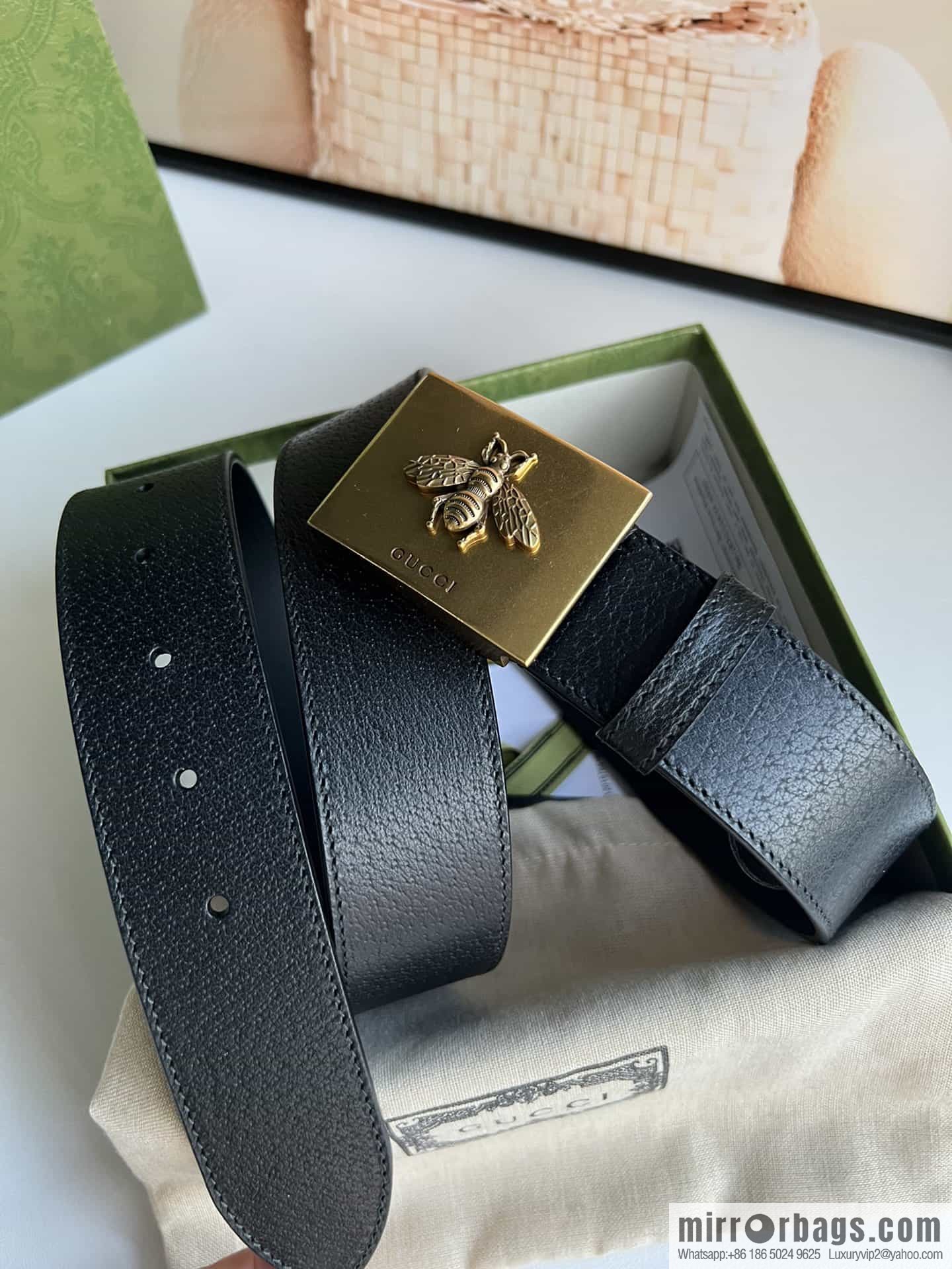 Gucci 2023 new men's belt 4cm