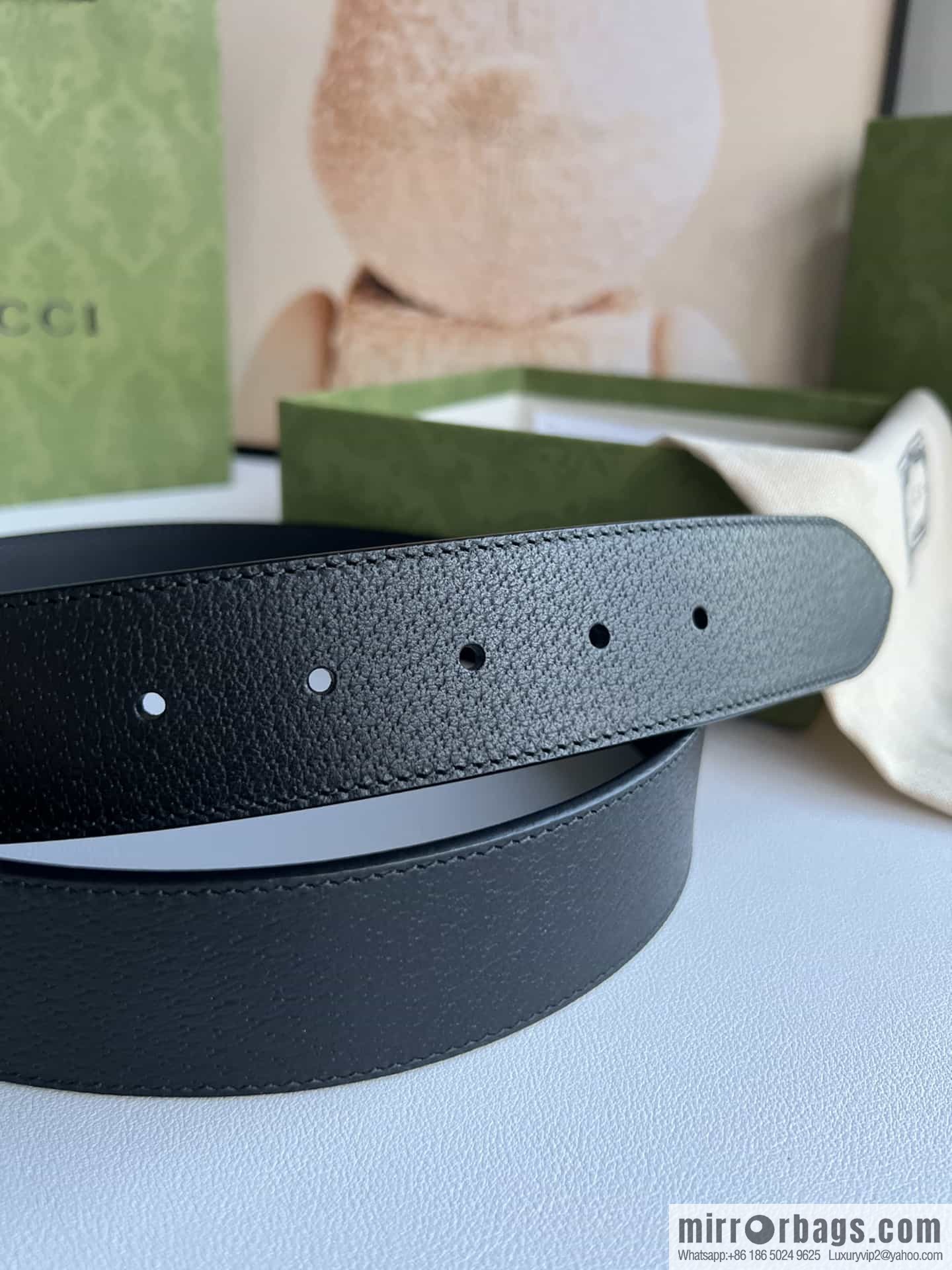 Gucci 2023 new men's belt 4cm
