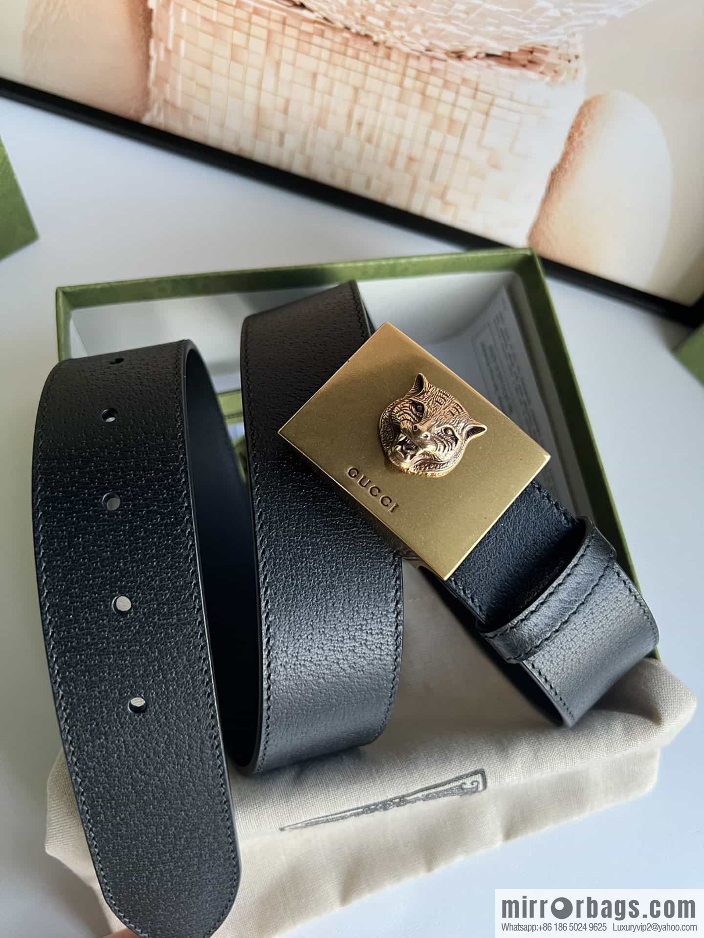 Gucci 2023 new men's belt 4cm