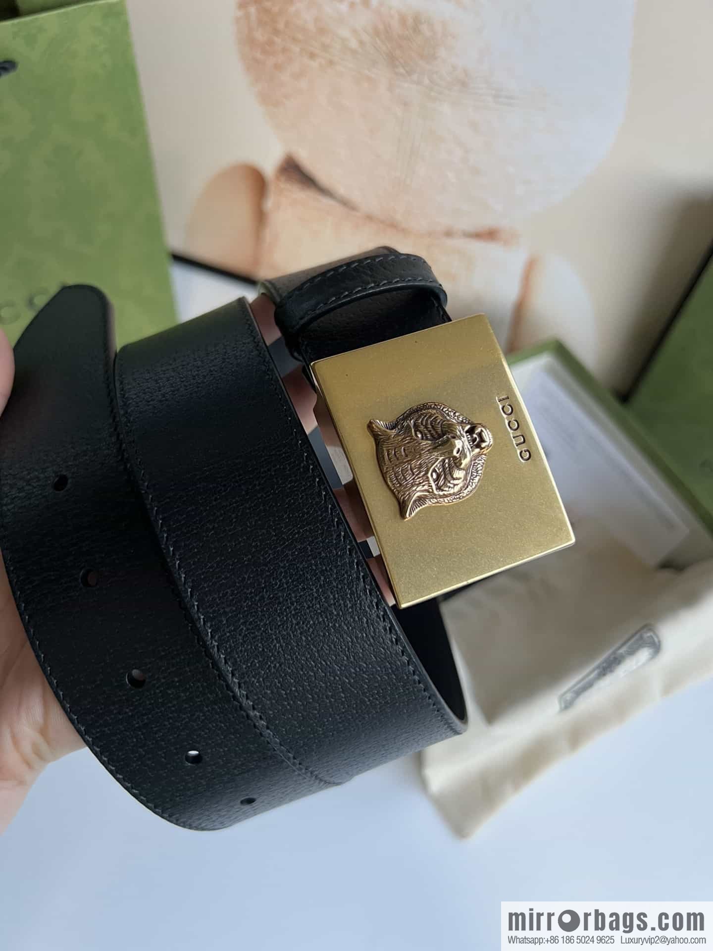 Gucci 2023 new men's belt 4cm