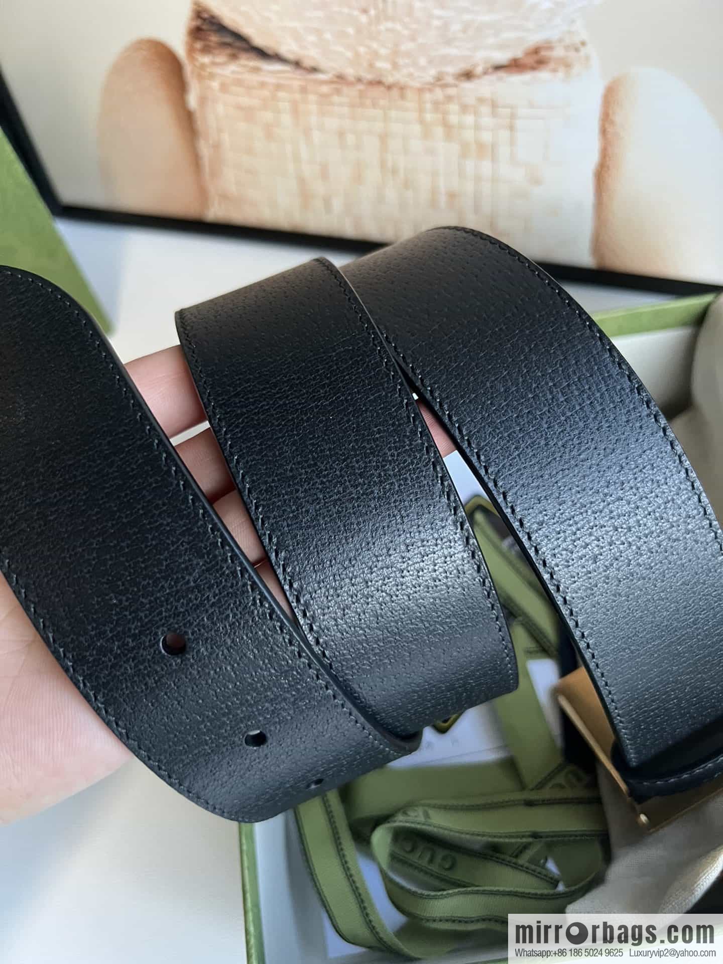Gucci 2023 new men's belt 4cm