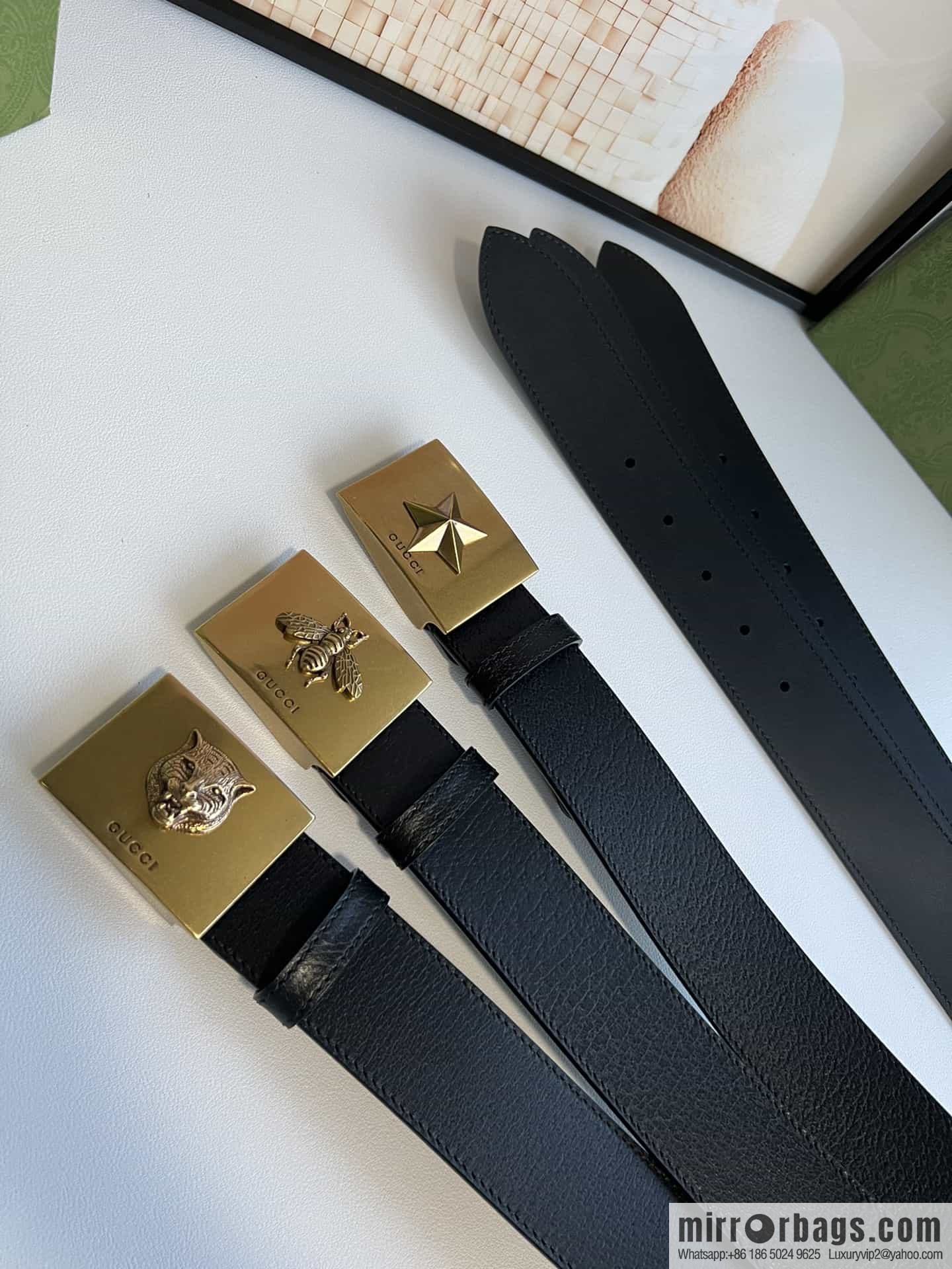 Gucci 2023 new men's belt 4cm