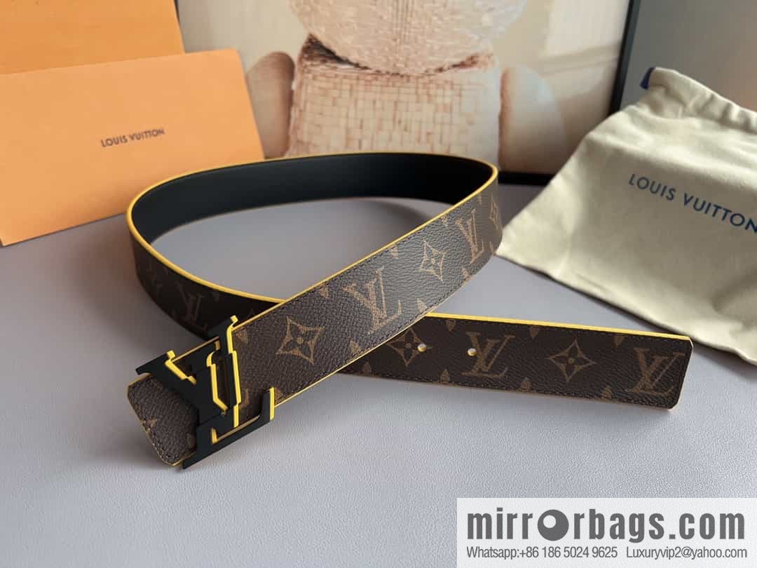 LV Louis Vuitton BROKEN 40mm double-sided belt