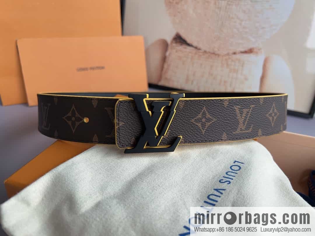 LV Louis Vuitton BROKEN 40mm double-sided belt
