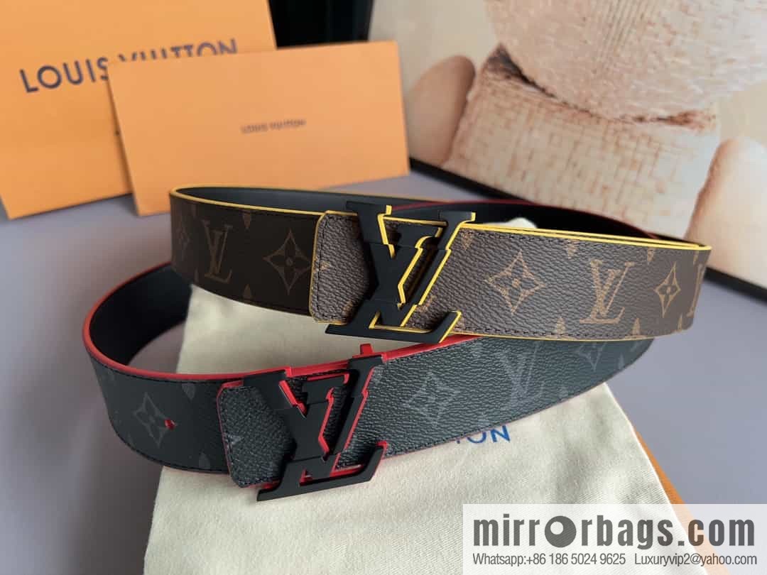 LV Louis Vuitton BROKEN 40mm double-sided belt