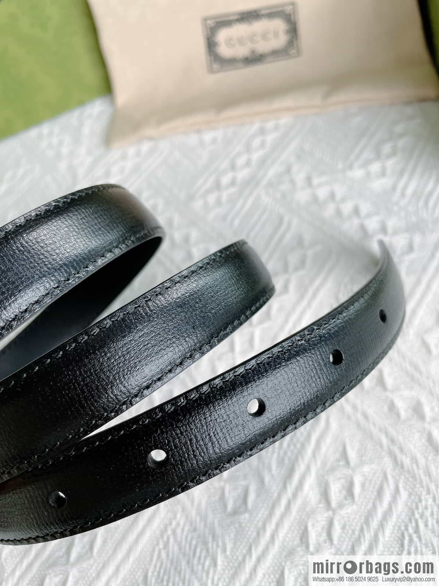Gucci Gucci, imported cowhide texture with 2.0/3 0/4.0