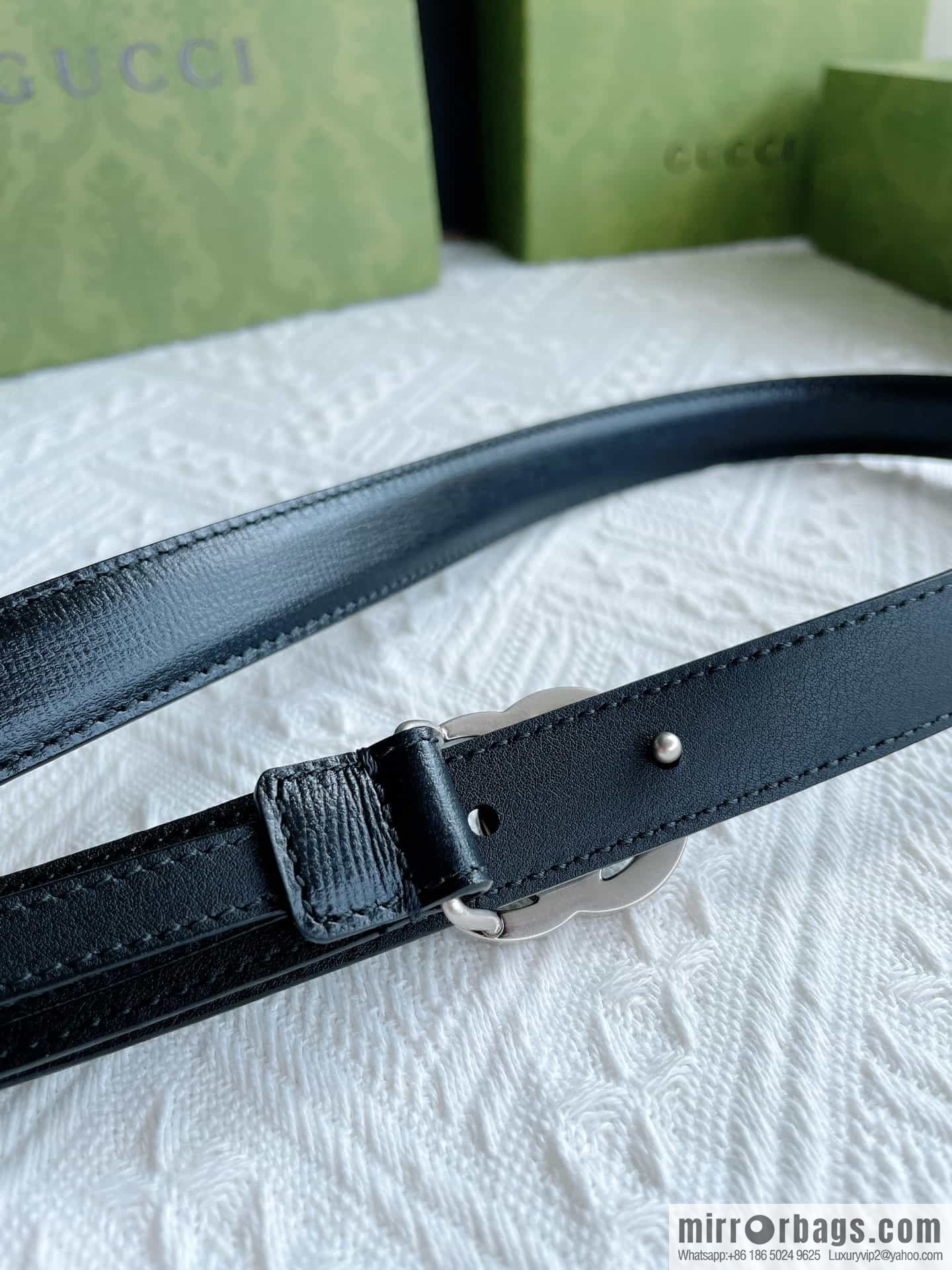 Gucci Gucci, imported cowhide texture with 2.0/3 0/4.0