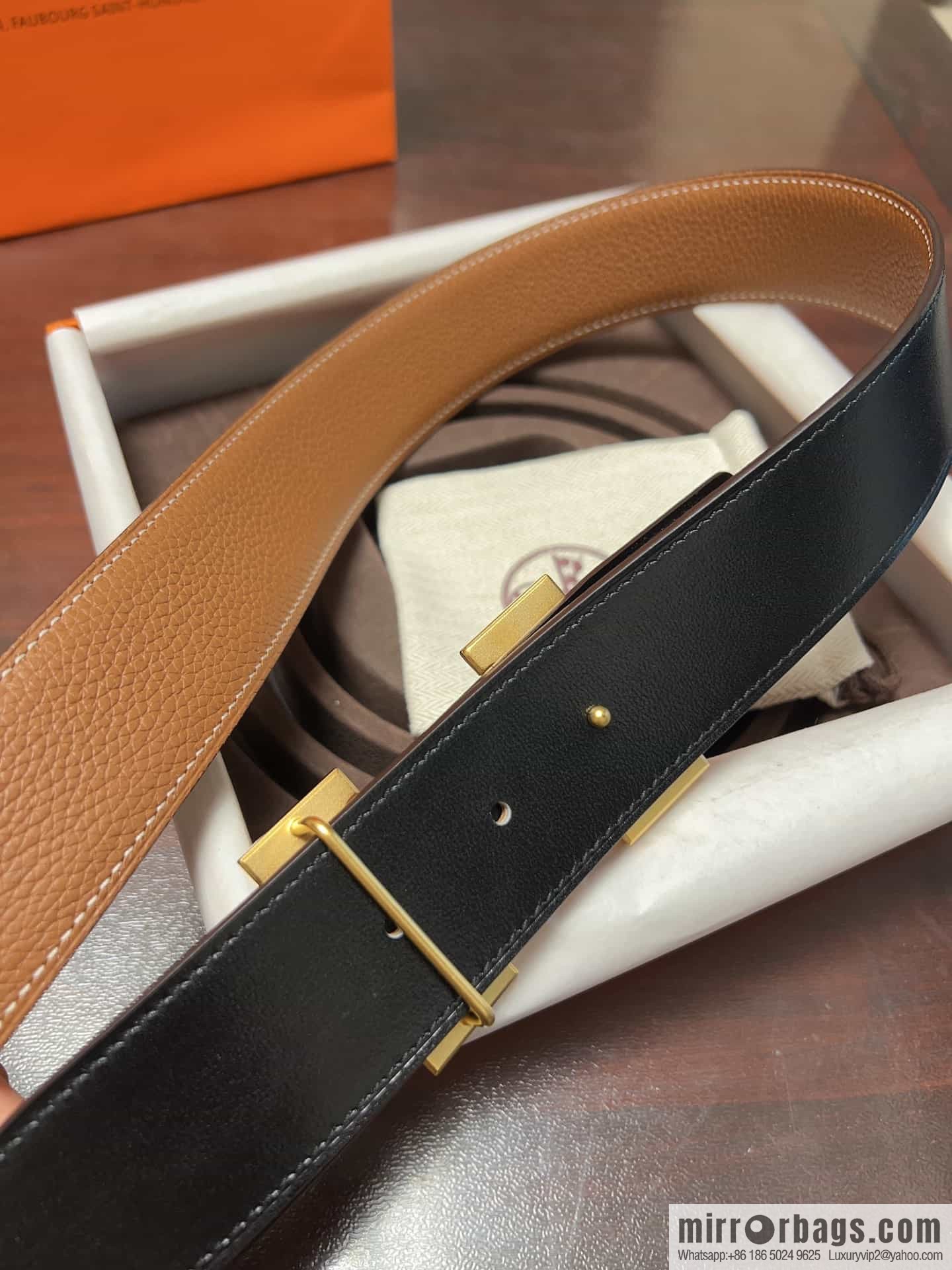 Hermes, original quality men's business belt