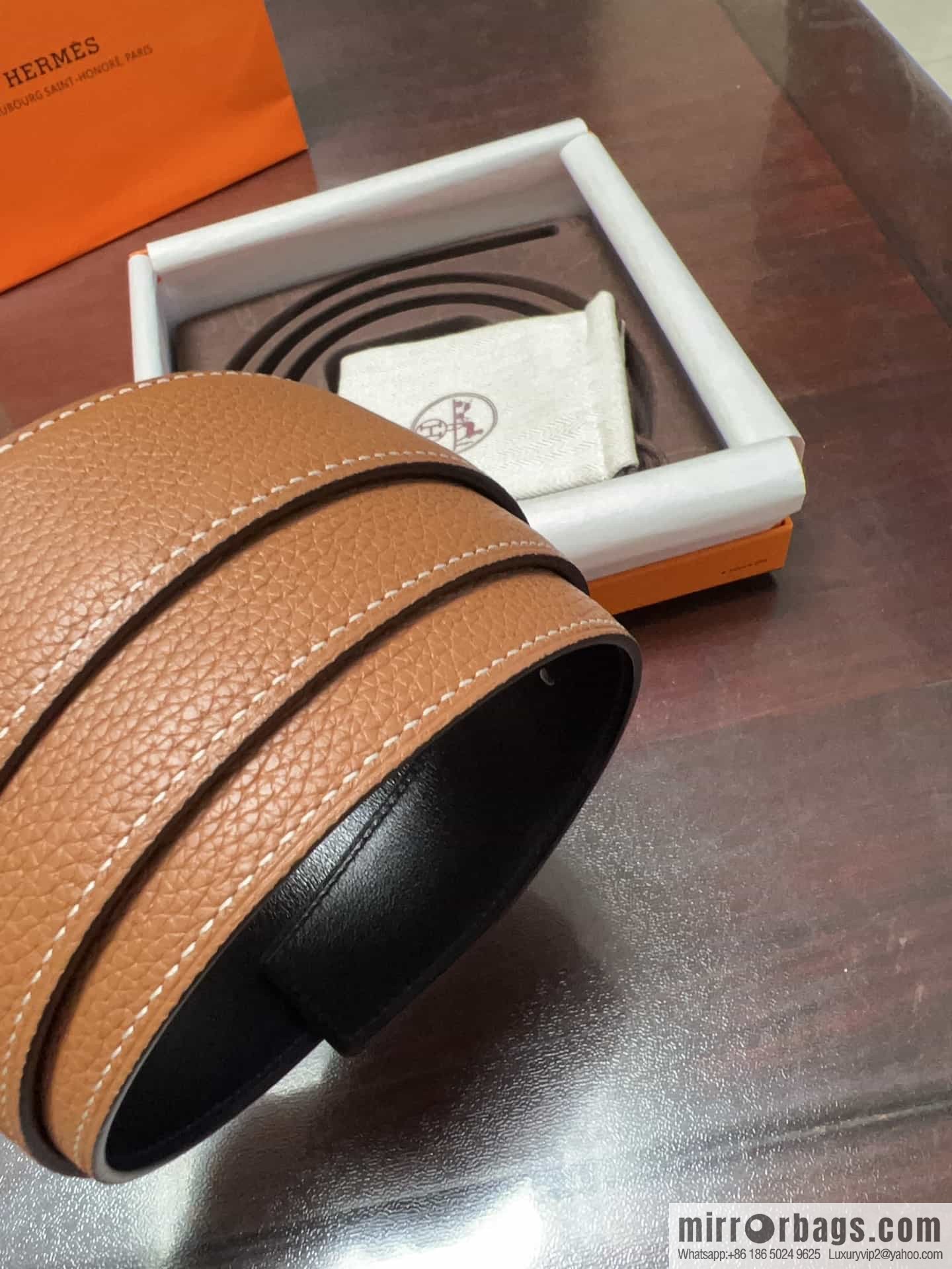 Hermes, original quality men's business belt