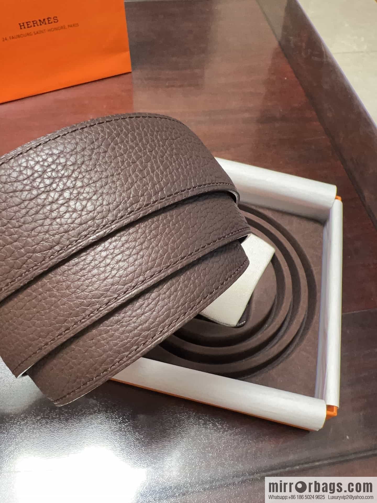 Hermes, original quality men's business belt