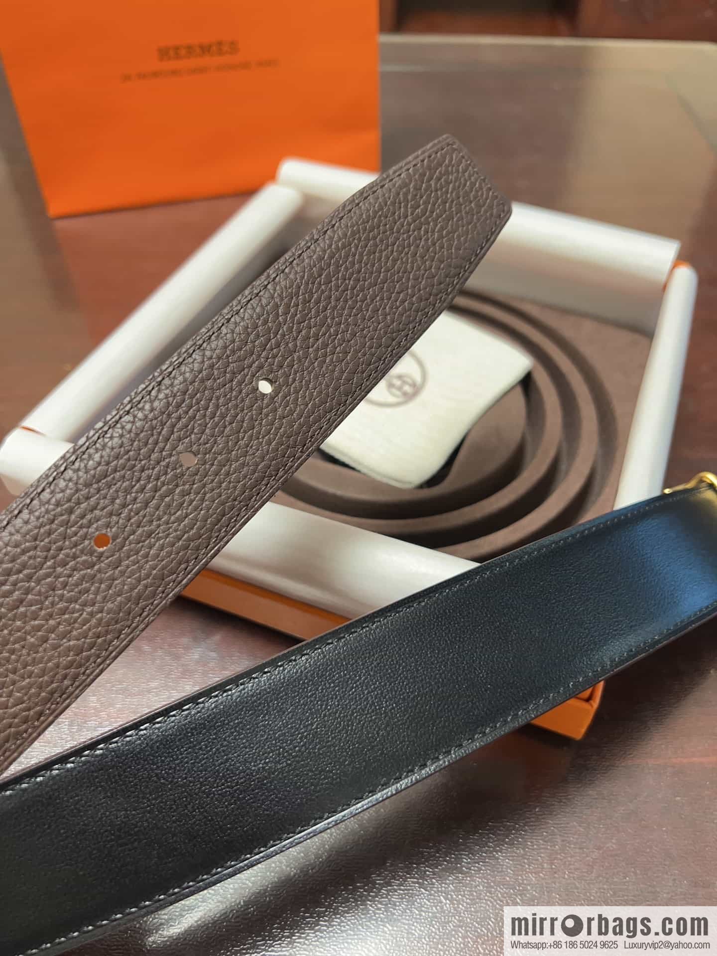 Hermes, original quality men's business belt