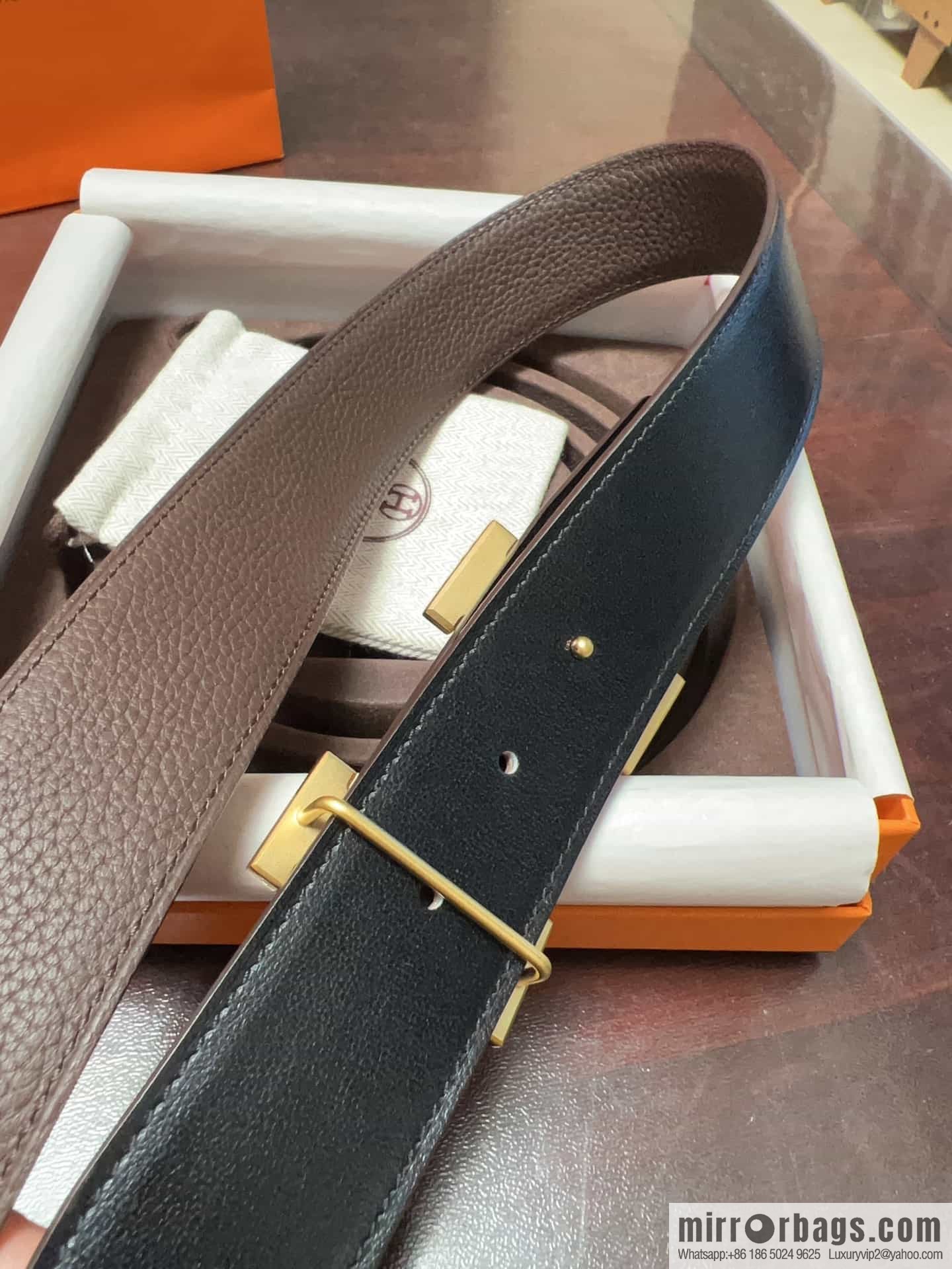 Hermes, original quality men's business belt
