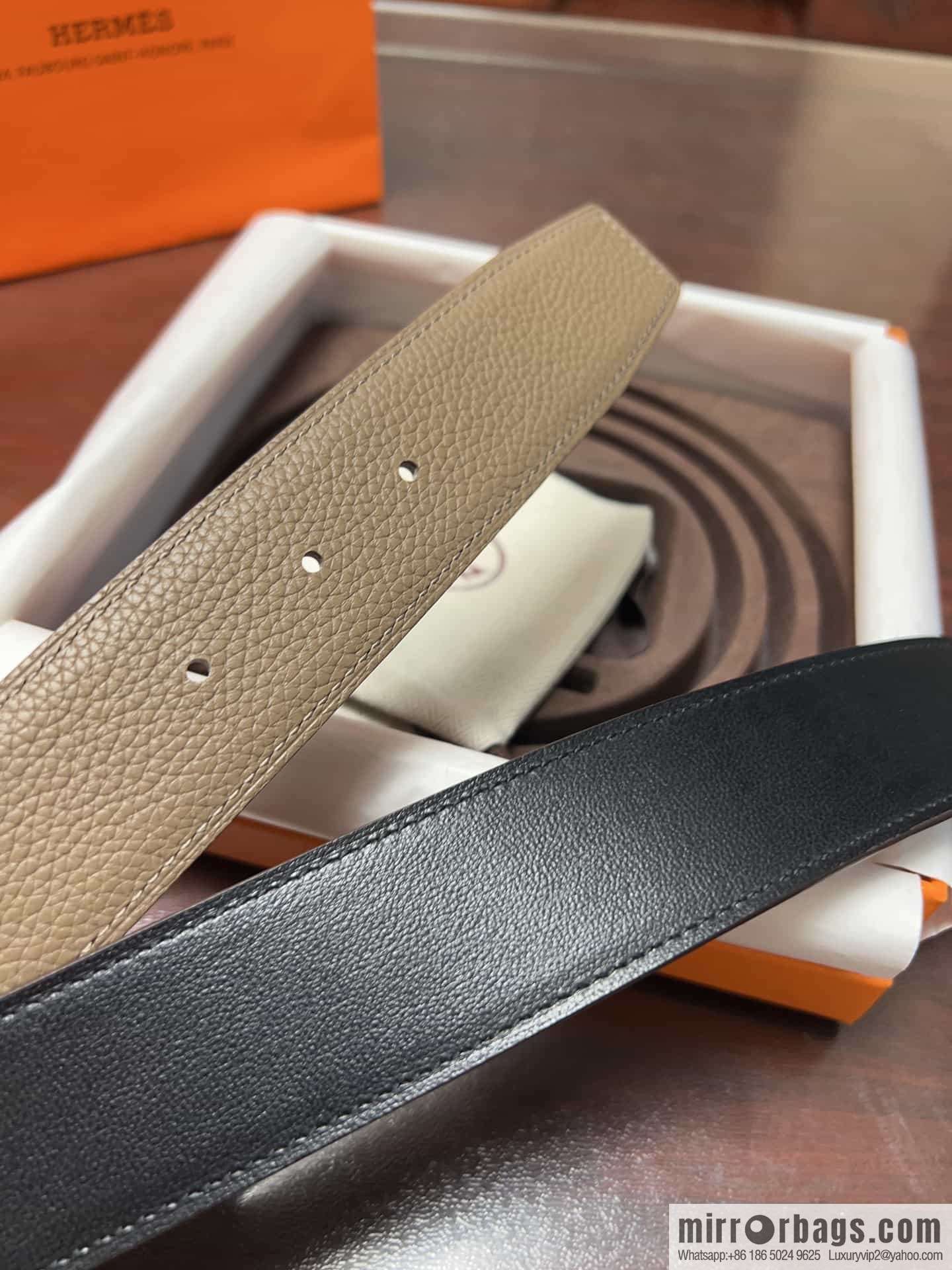 Hermes, original quality men's business belt