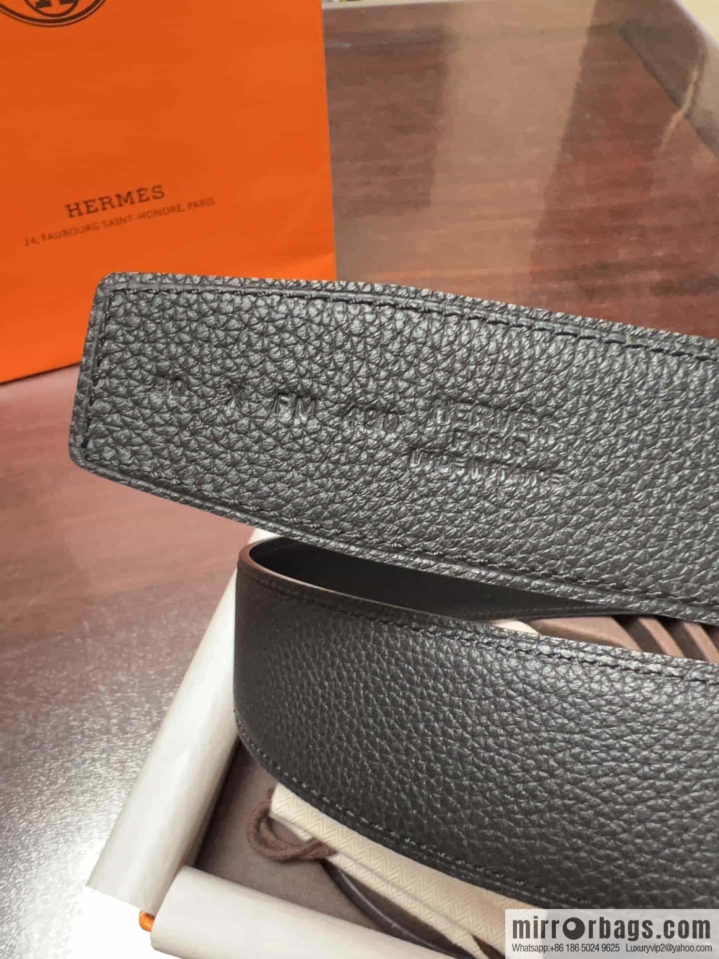 Hermes, original quality men's business belt