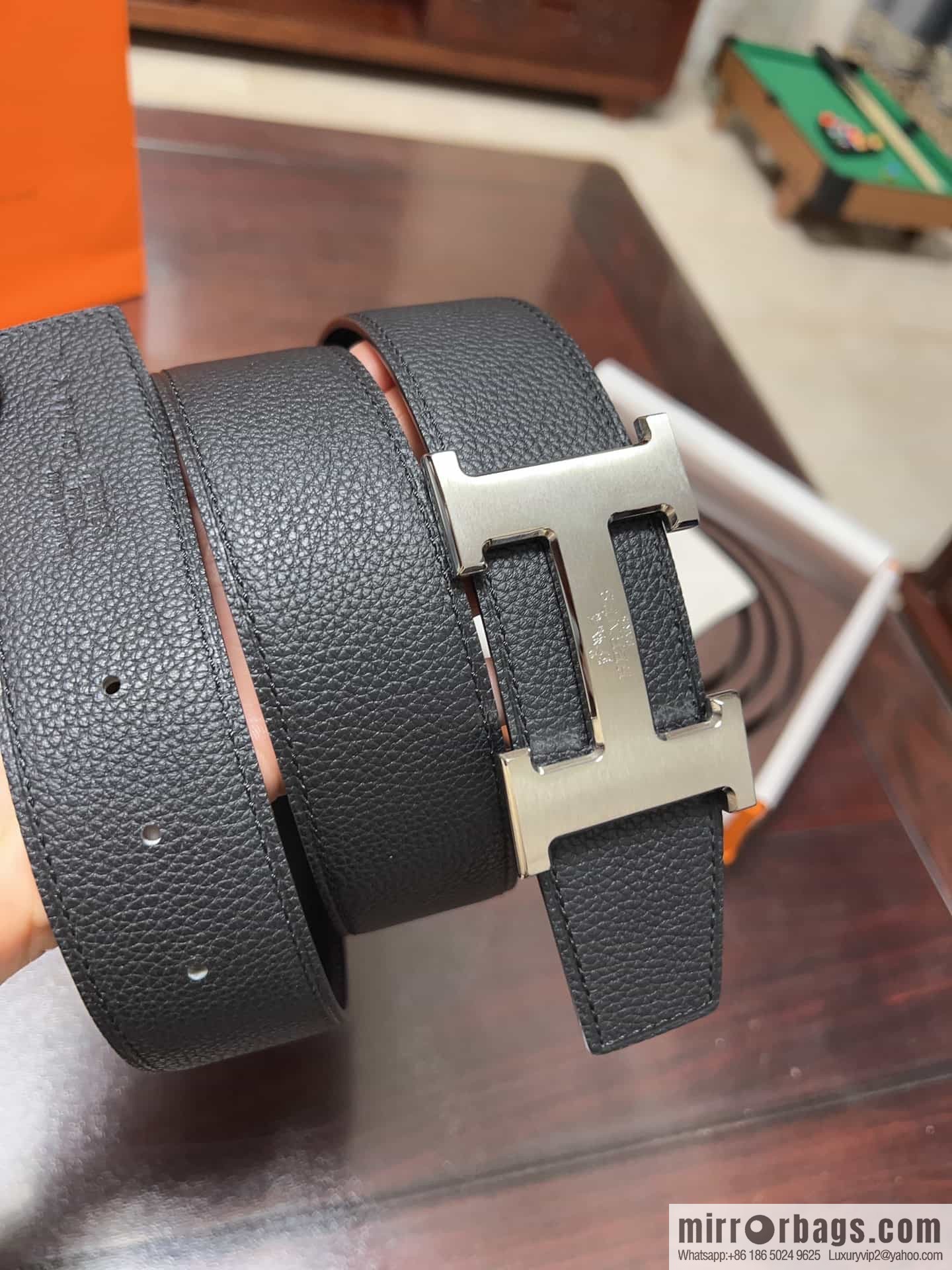Hermes, original quality men's business belt