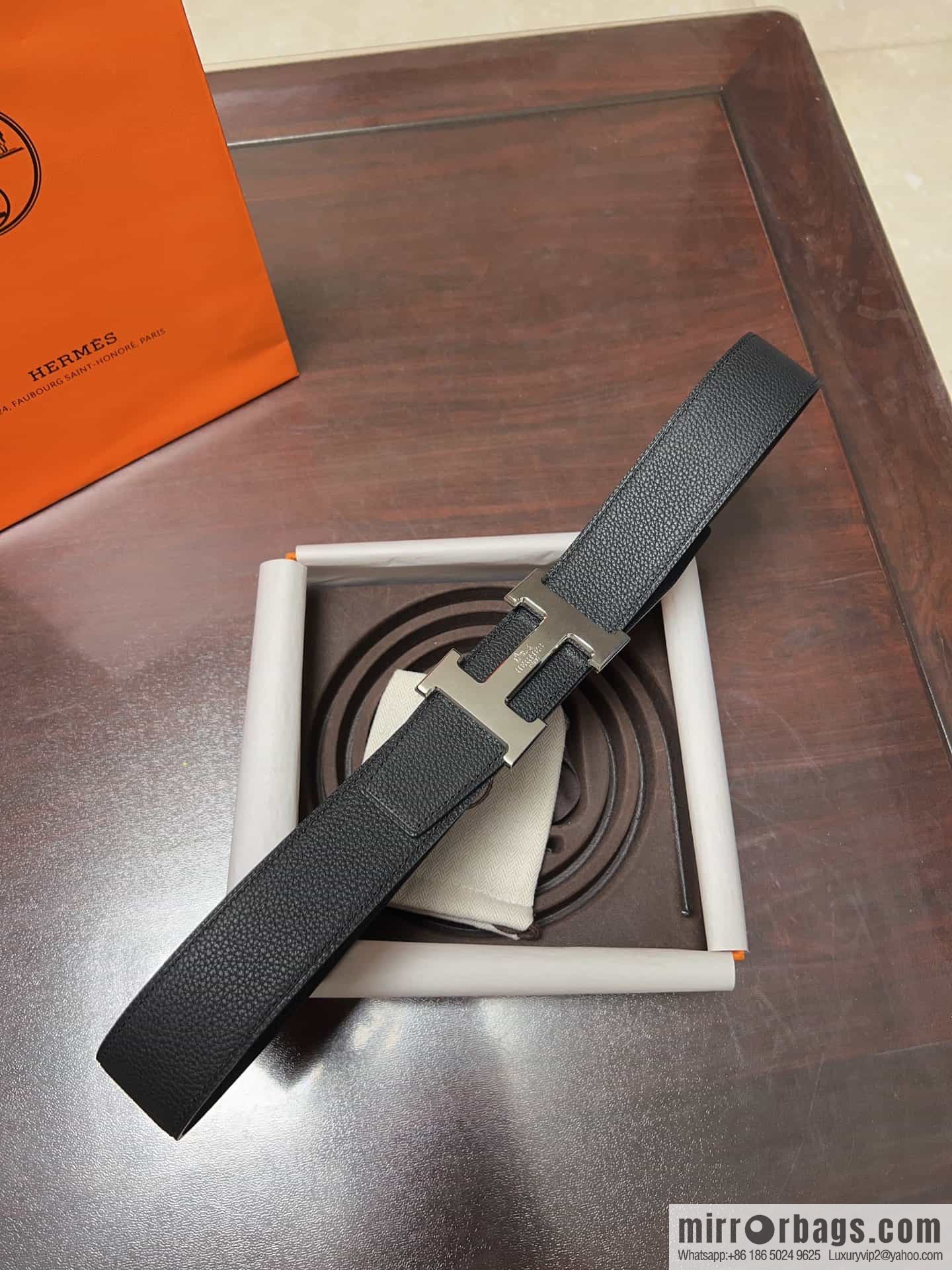 Hermes, original quality men's business belt