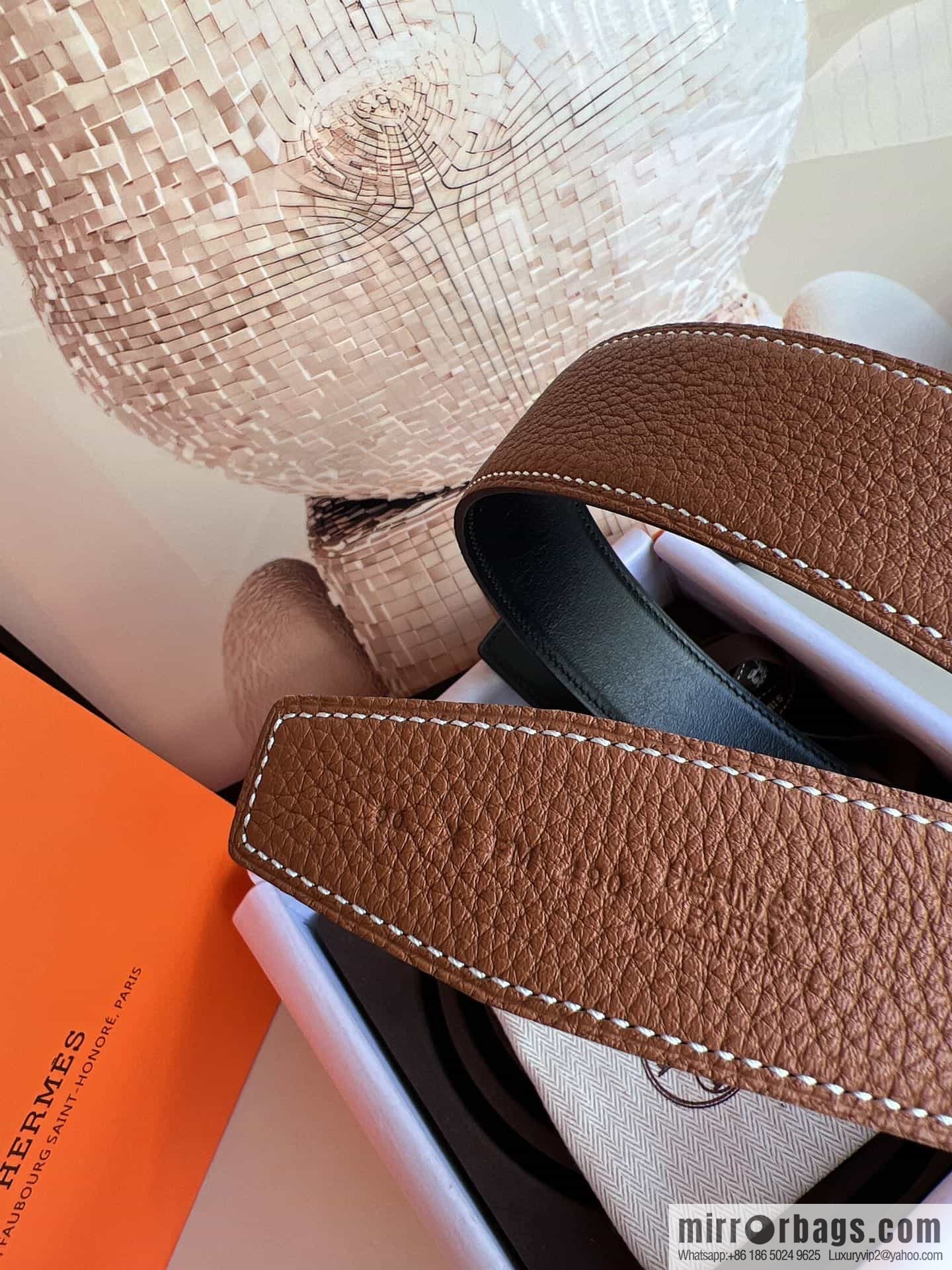 Hermes Hermes, original men's business belt 38mm