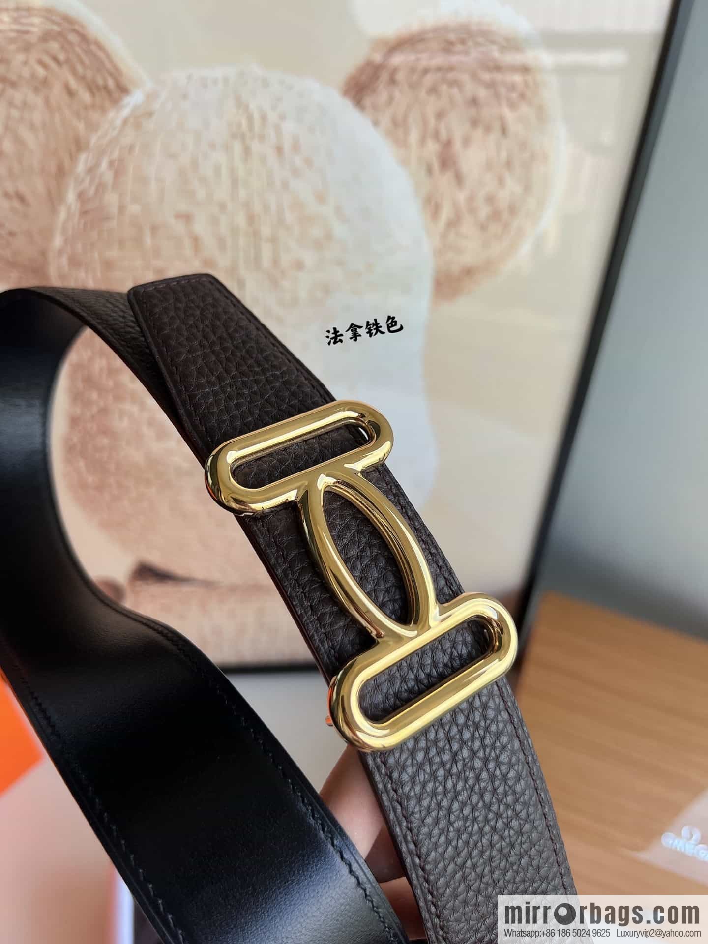 Hermes Hermes, original men's business belt 38mm