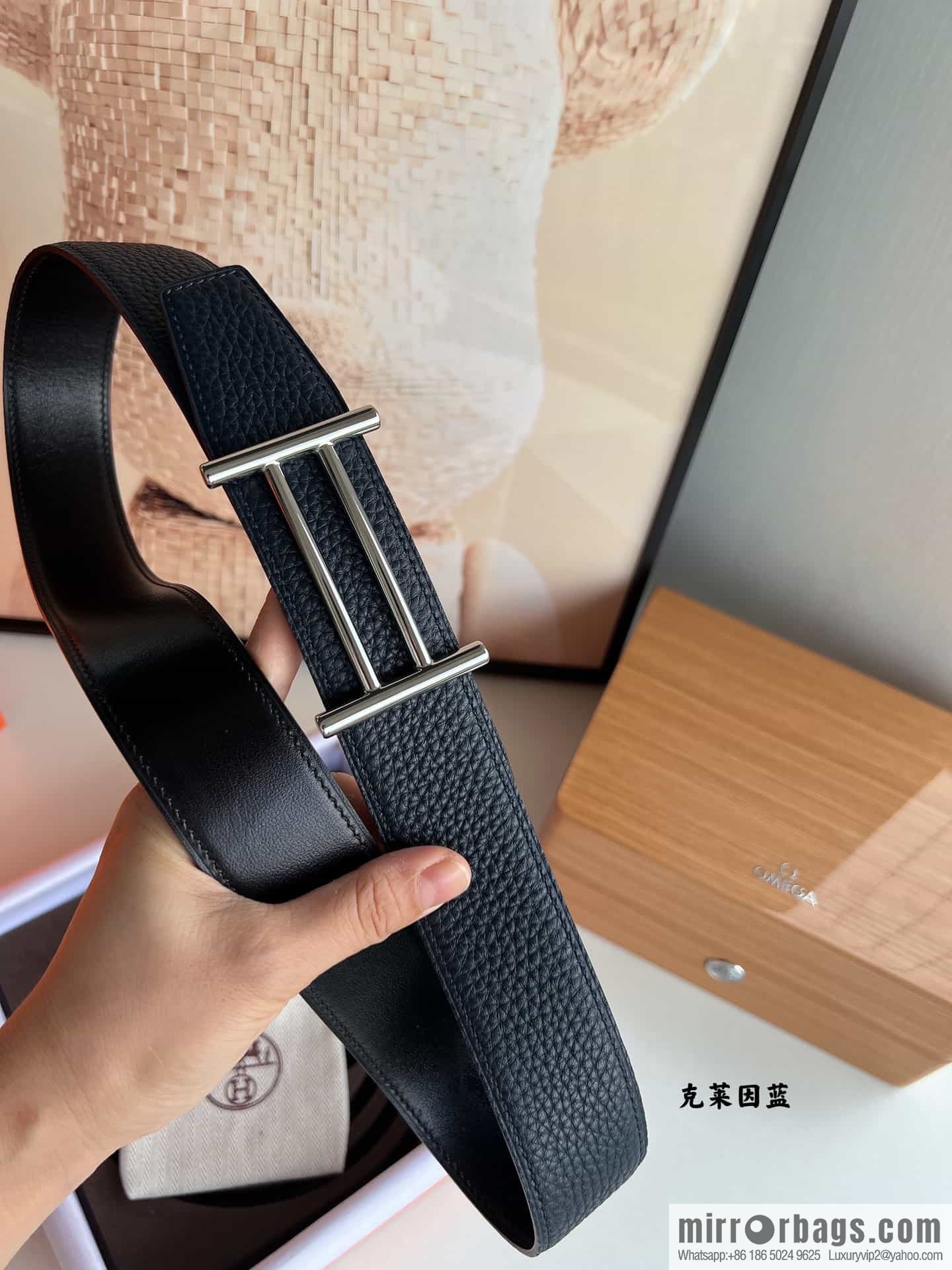 Hermes Hermes, original men's business belt 38mm