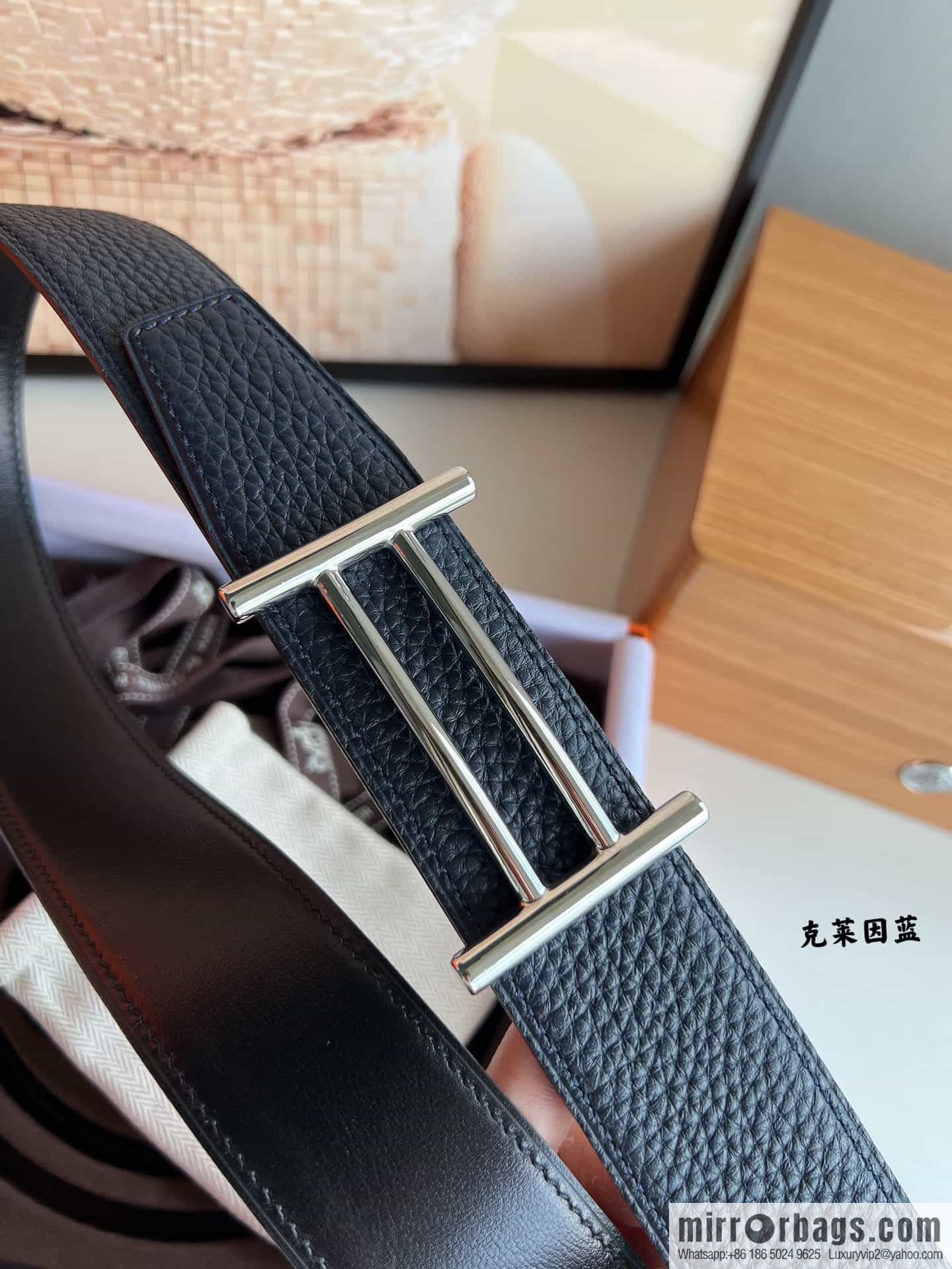Hermes Hermes, original men's business belt 38mm
