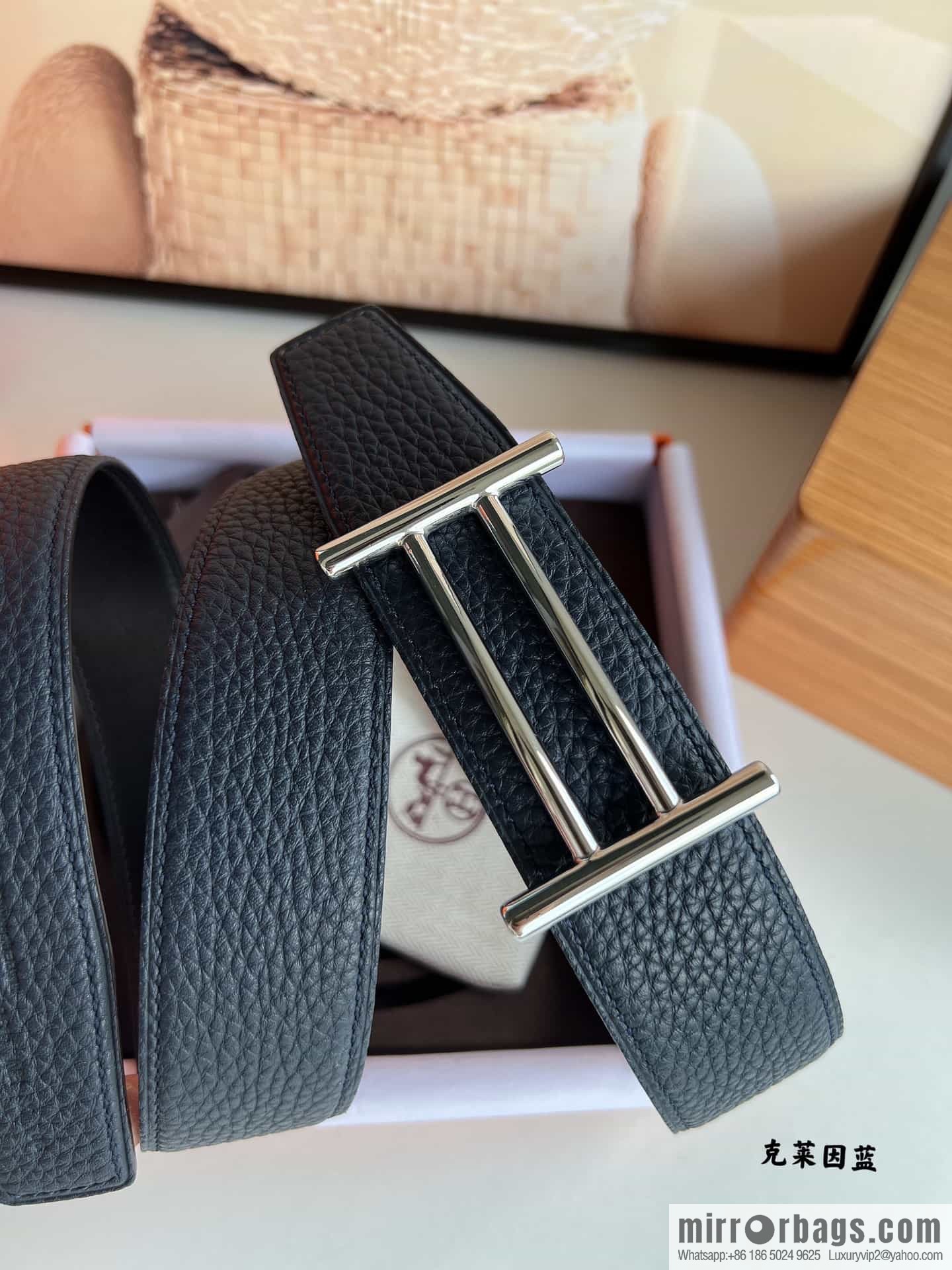 Hermes Hermes, original men's business belt 38mm
