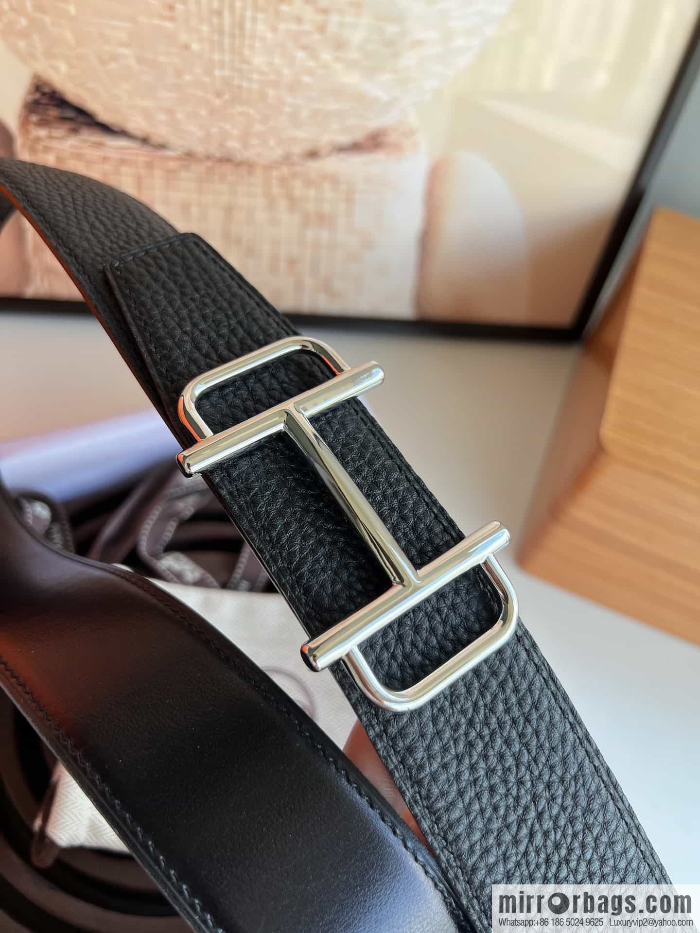 Hermes Hermes, original men's business belt 38mm