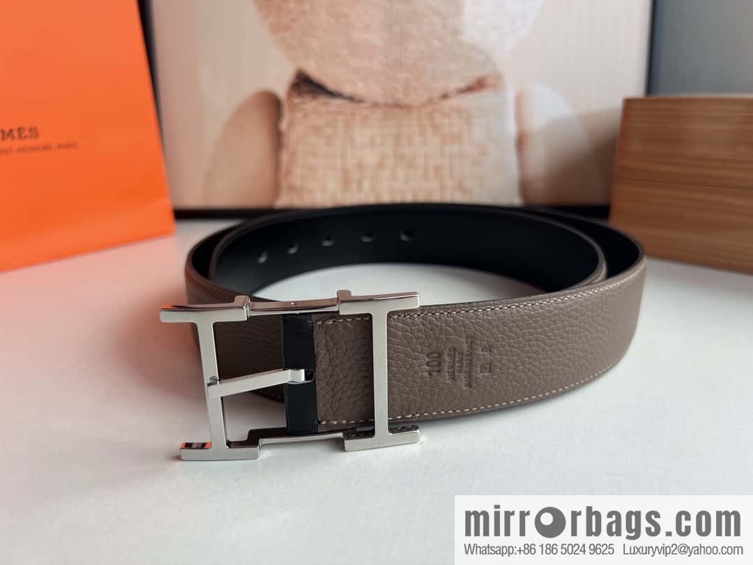 Hermes Hermes 40mm Nathan Double Sided External Belt