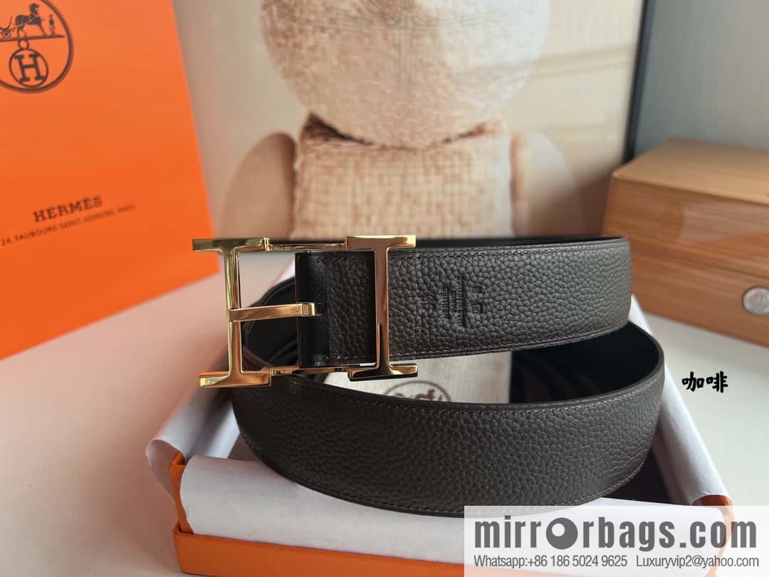 Hermes Hermes 40mm Nathan Double Sided External Belt