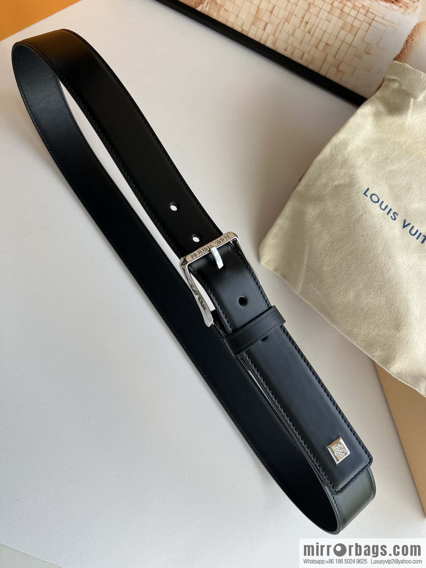 LV Montaigne belt 35mm